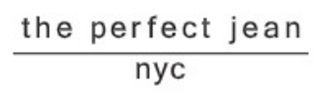 The Perfect Jean logo