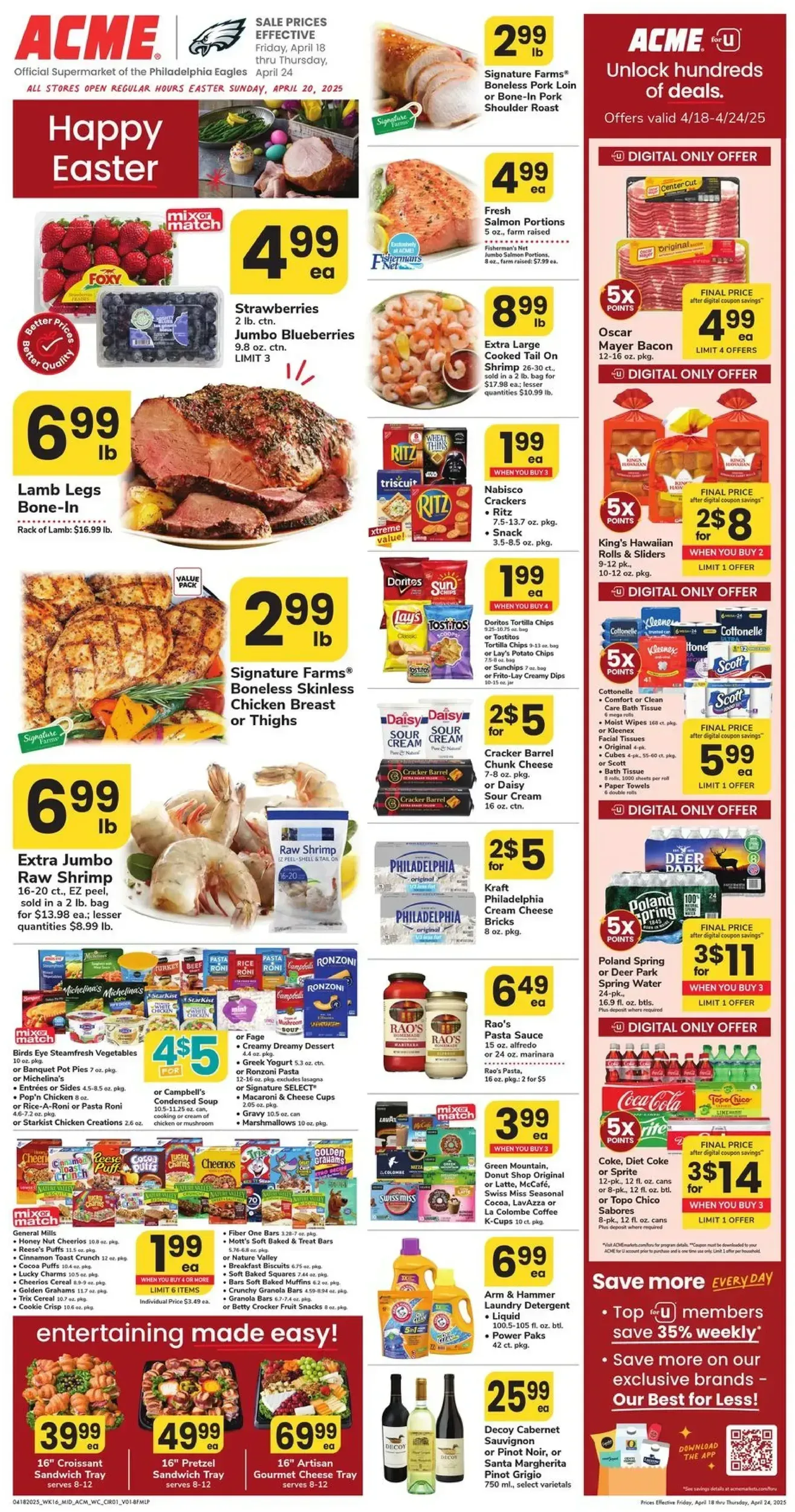 Acme Markets weekly ad page 1