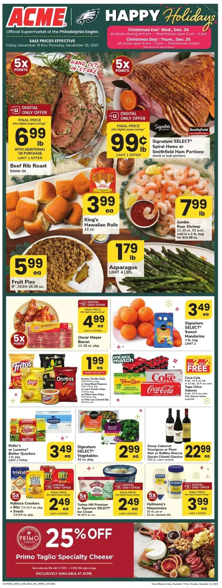Acme Markets weekly ad page 1