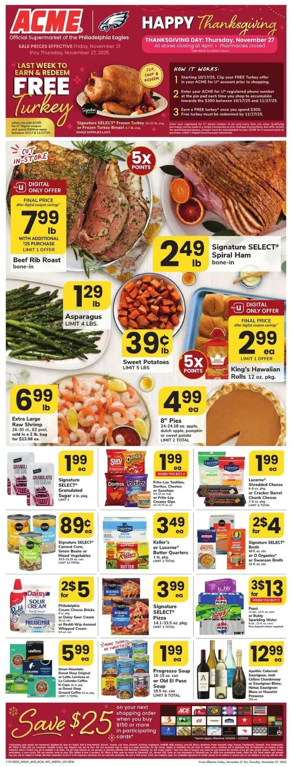 Acme Markets weekly ad page 1