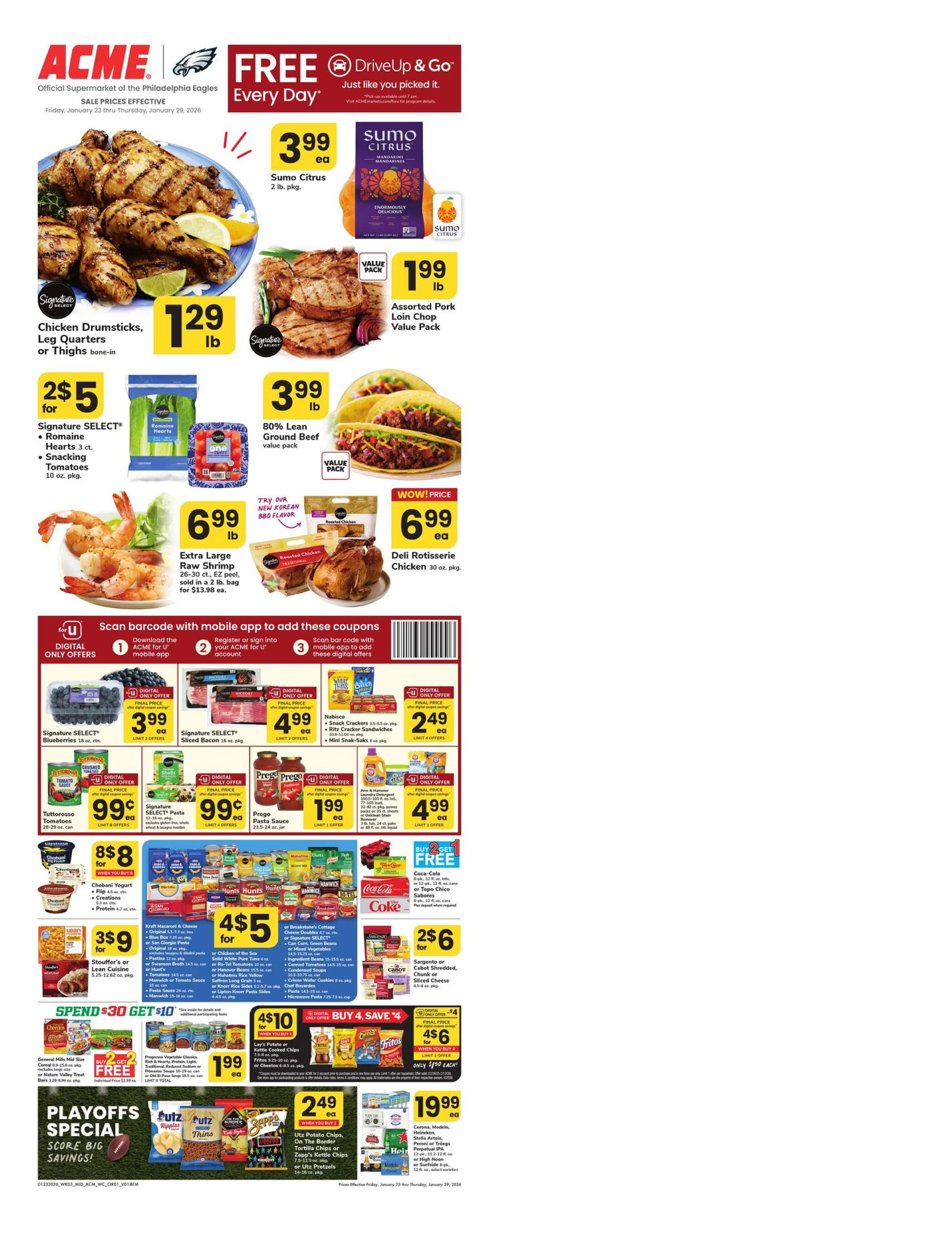Acme Markets weekly ad page 1