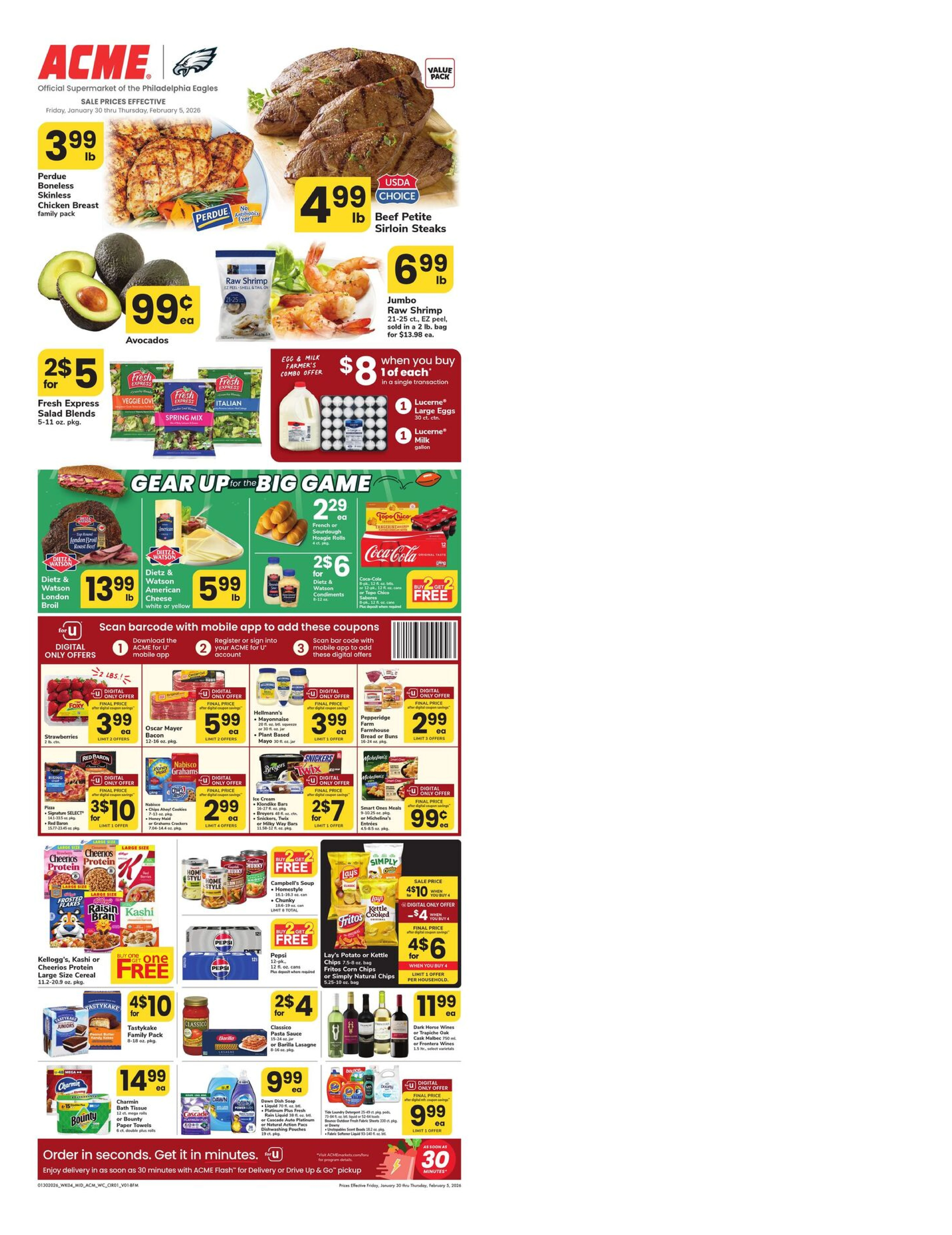 Acme Markets weekly ad page 1
