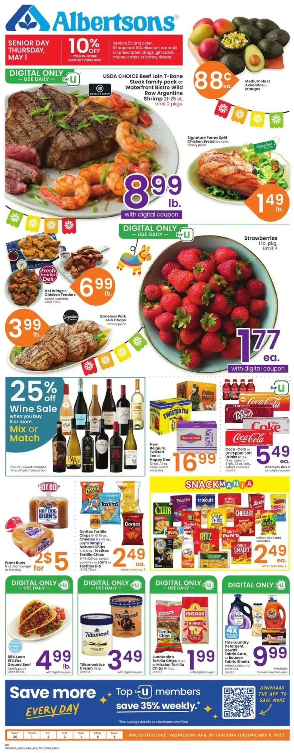 Albertsons weekly ad page 1