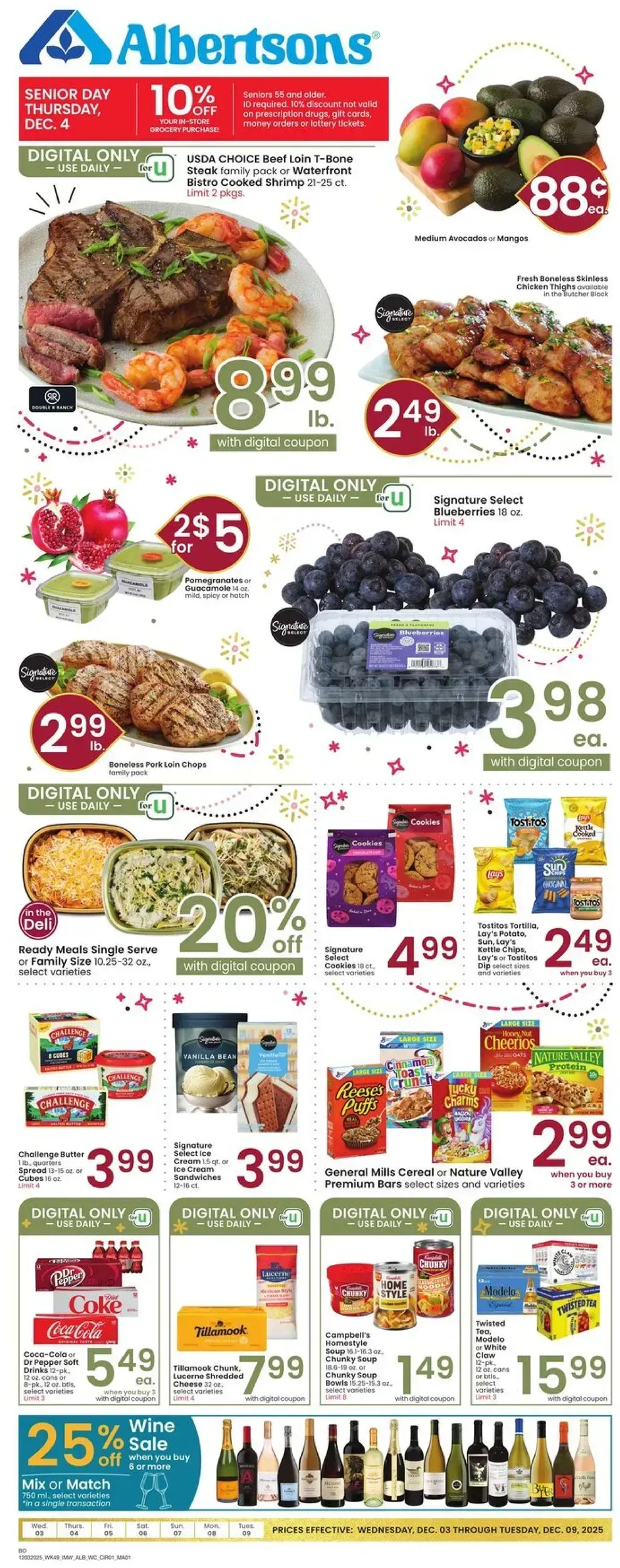 Albertsons weekly ad page 1