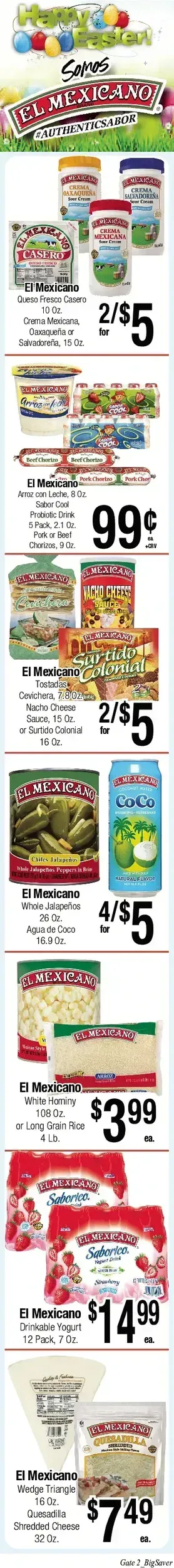 Big Saver Foods weekly ad page 1