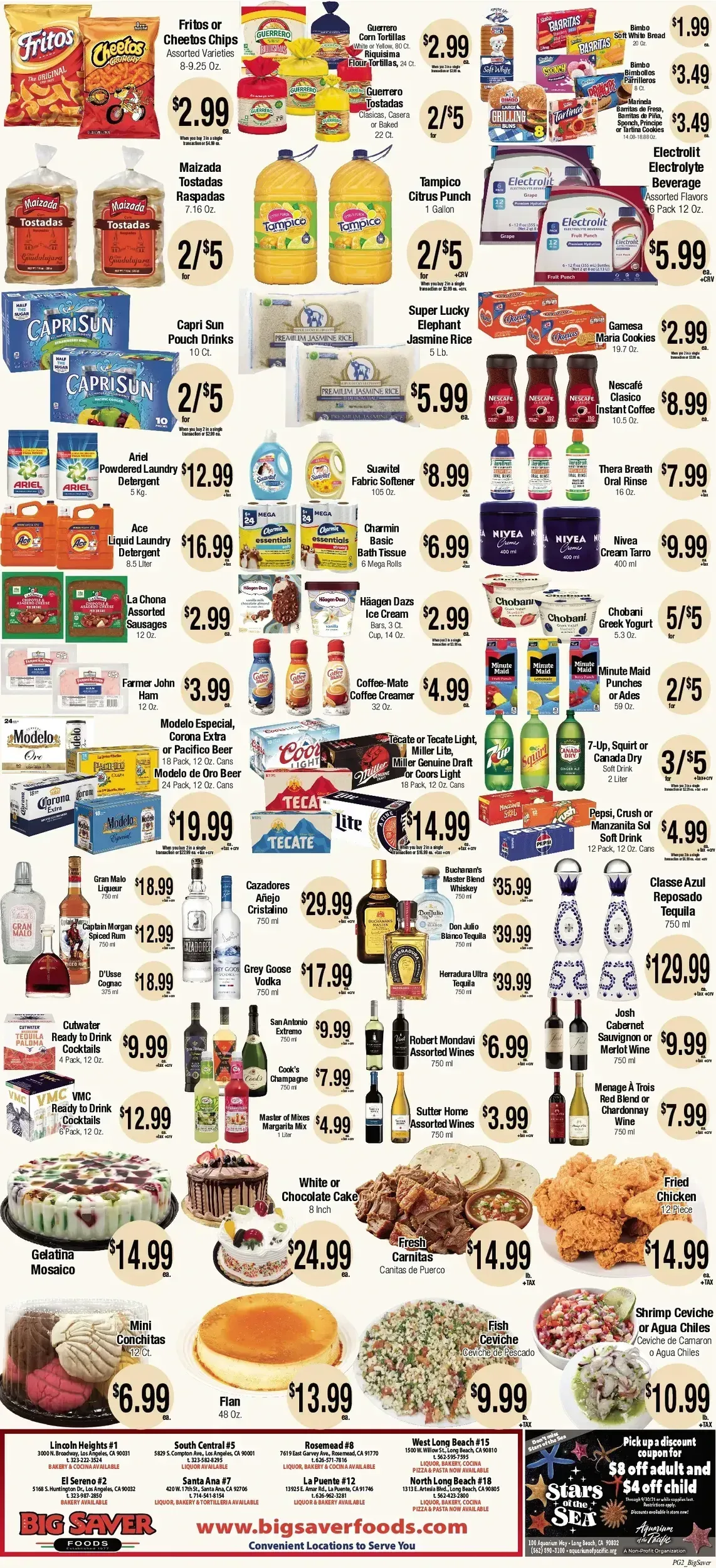 Big Saver Foods weekly ad page 1