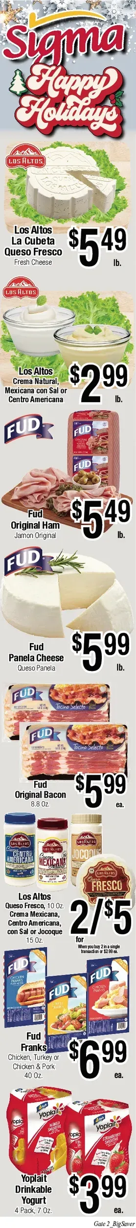 Big Saver Foods weekly ad page 1