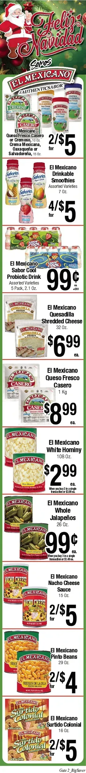 Big Saver Foods weekly ad page 1