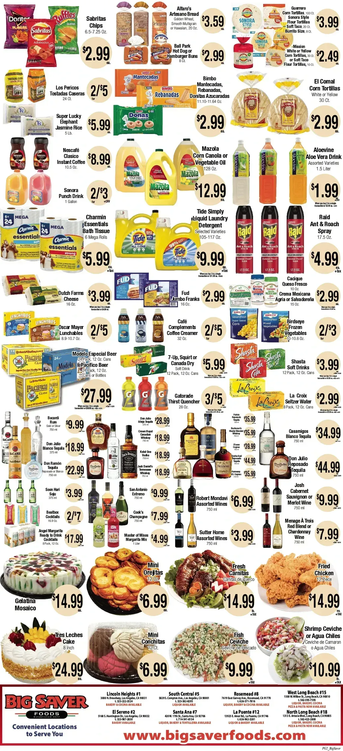 Big Saver Foods weekly ad page 1