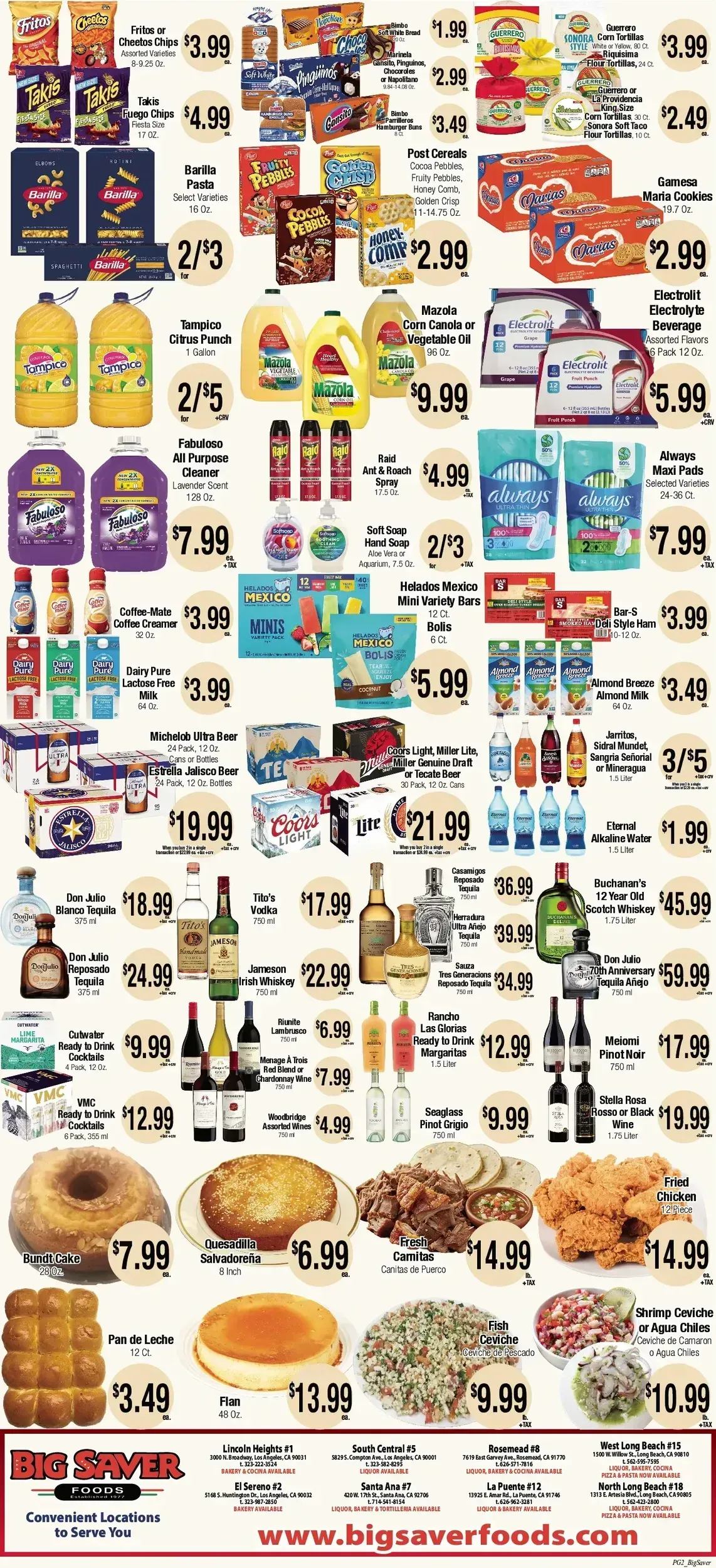 Big Saver Foods weekly ad page 1