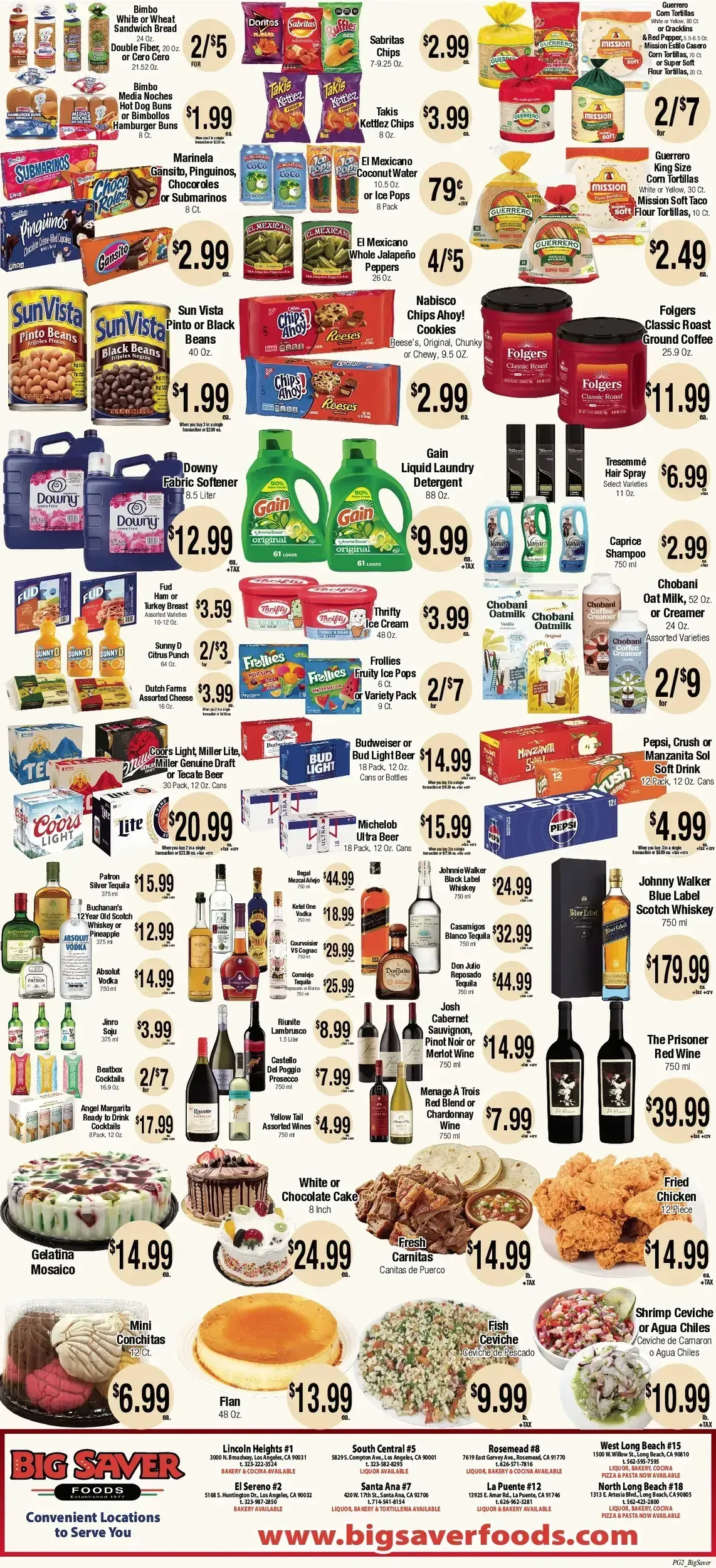 Big Saver Foods weekly ad page 1