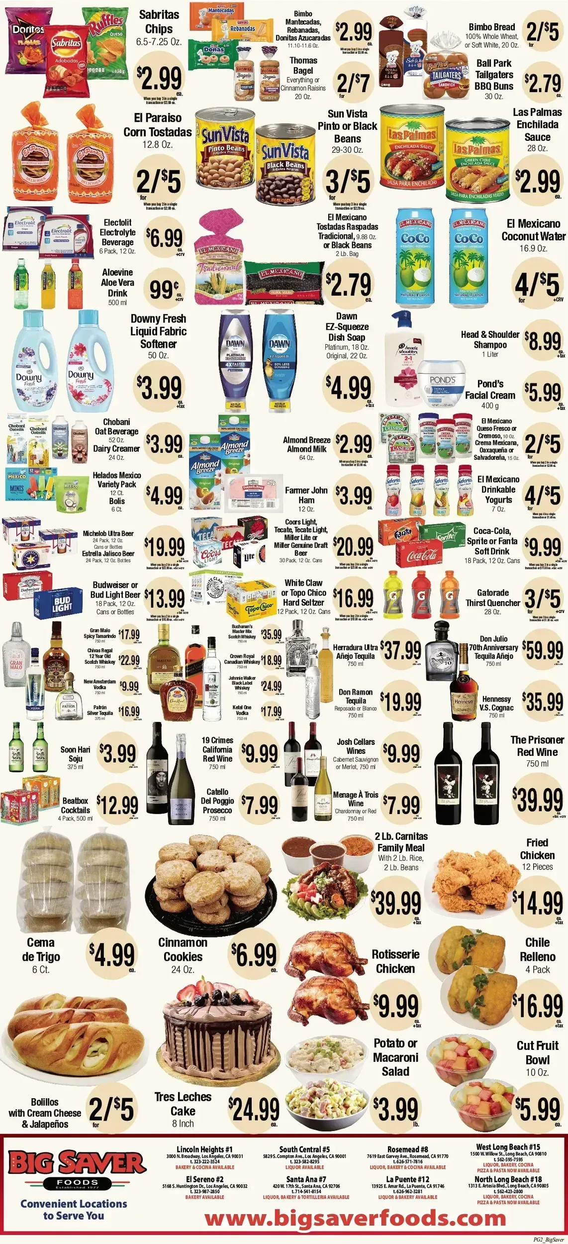 Big Saver Foods weekly ad page 1