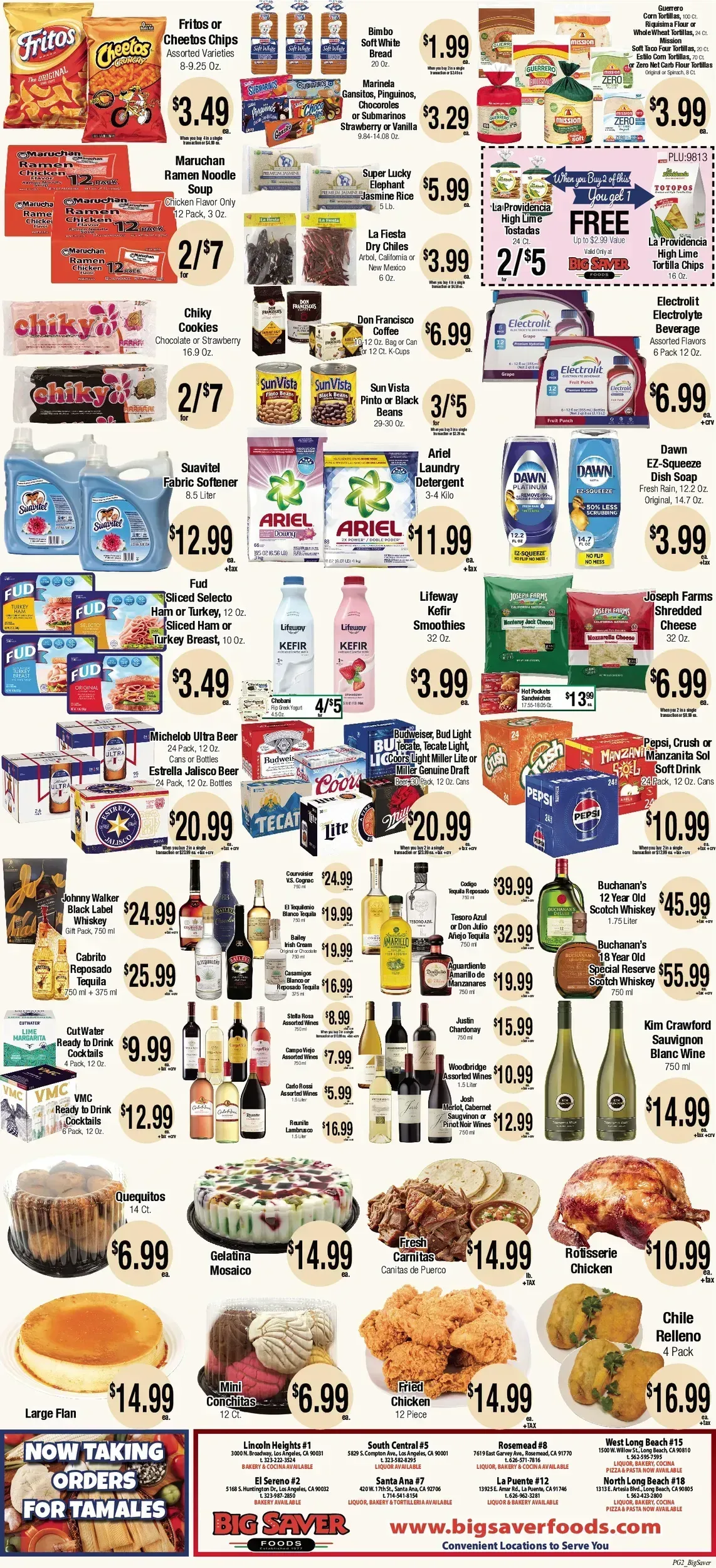 Big Saver Foods weekly ad page 1