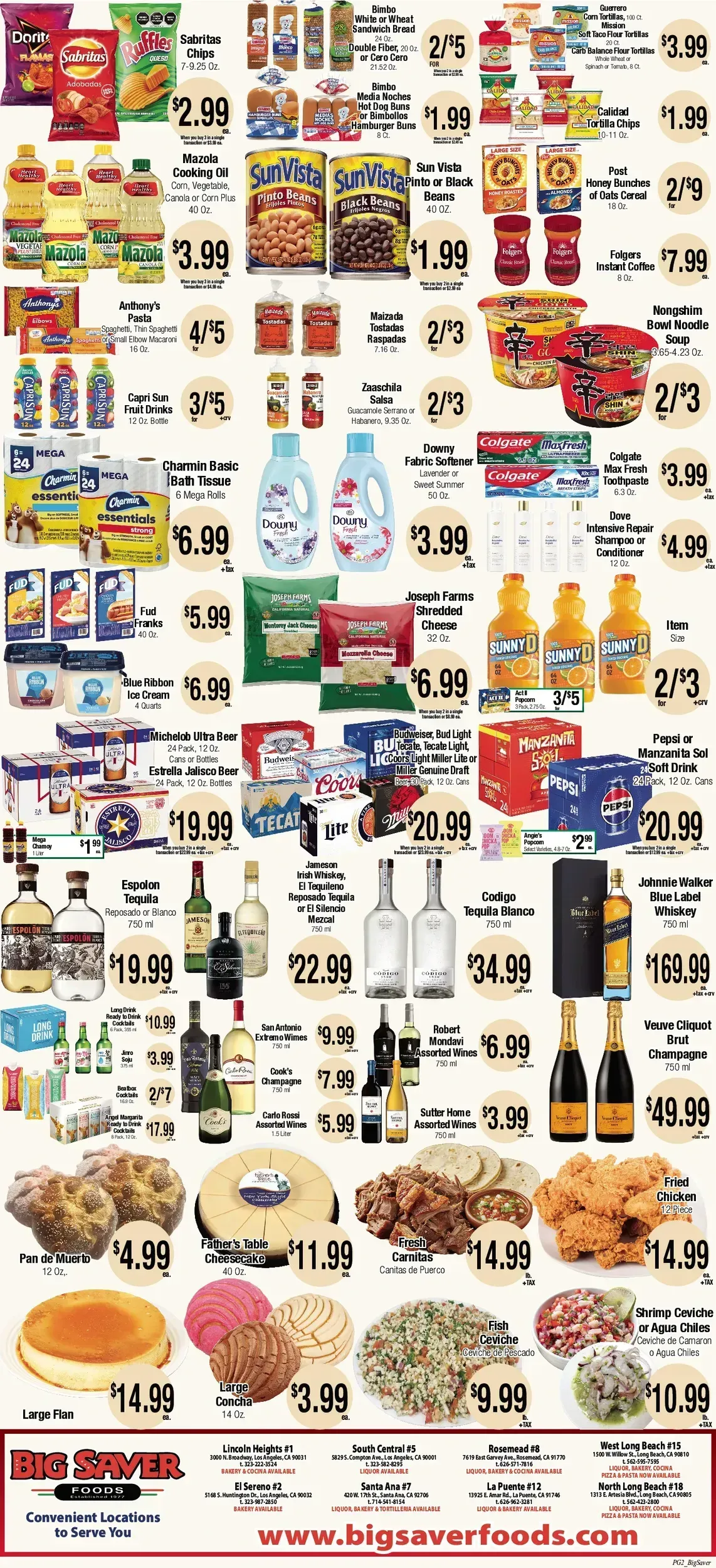 Big Saver Foods weekly ad page 1