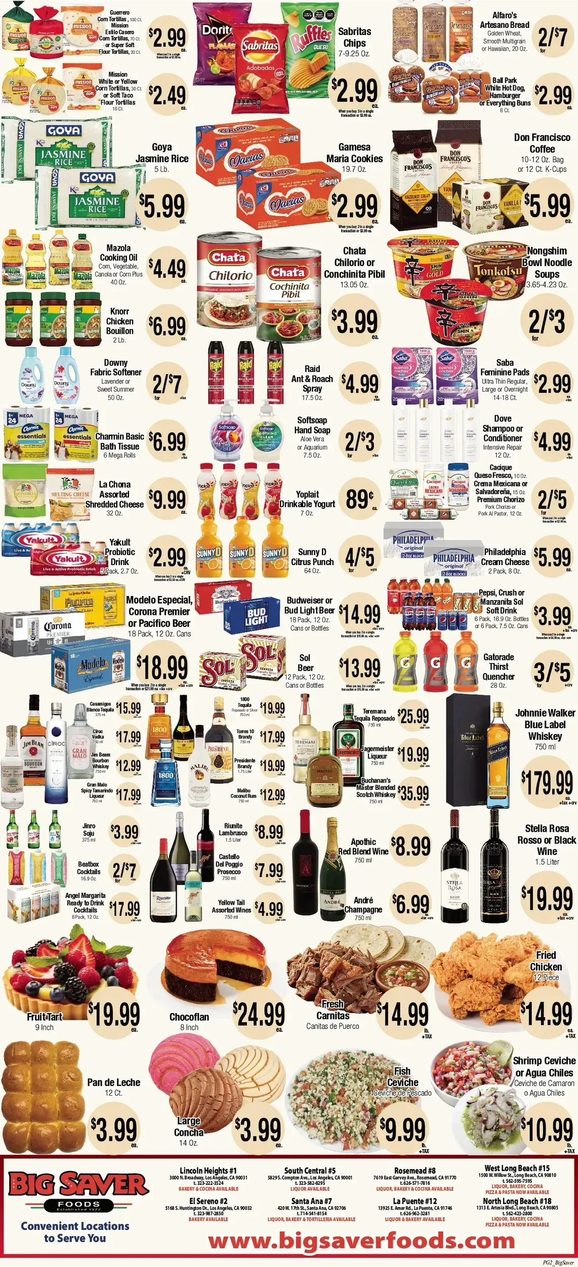 Big Saver Foods weekly ad page 1