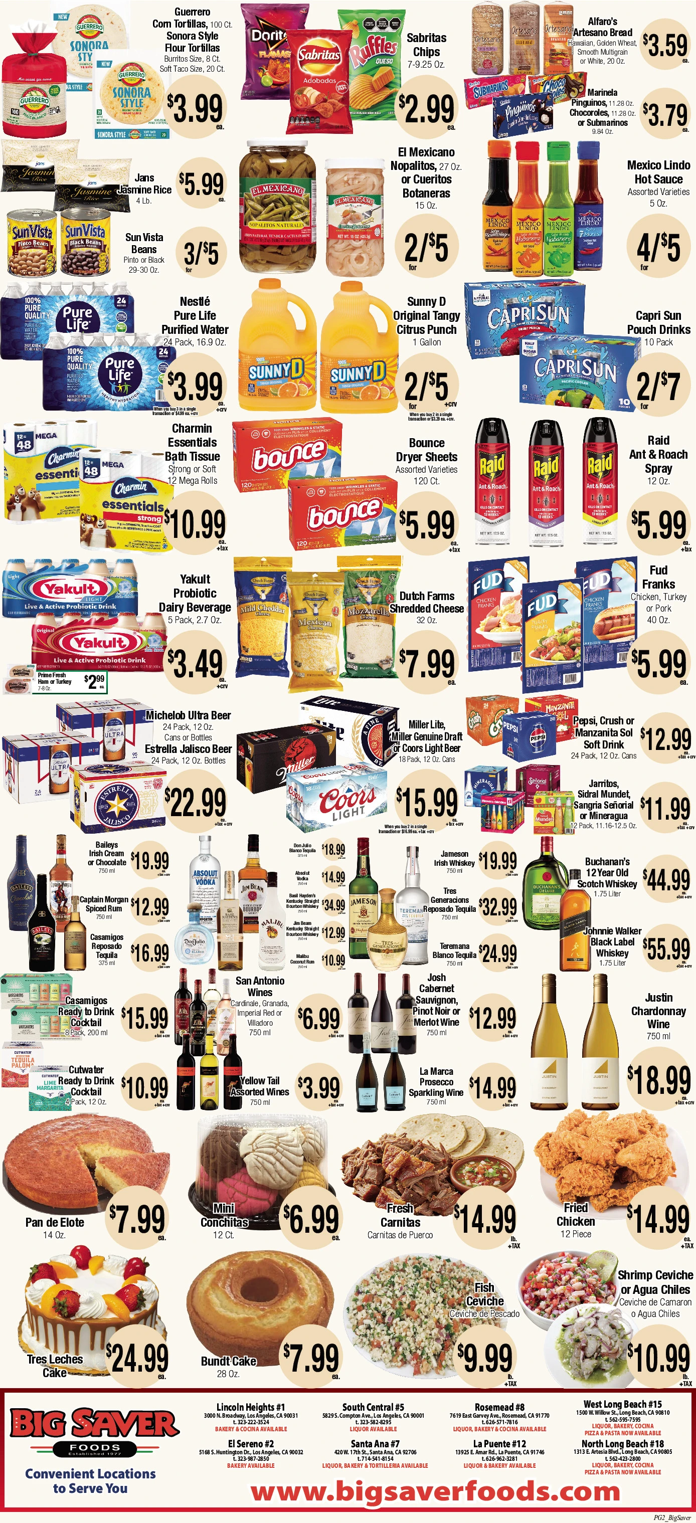 Big Saver Foods weekly ad page 1