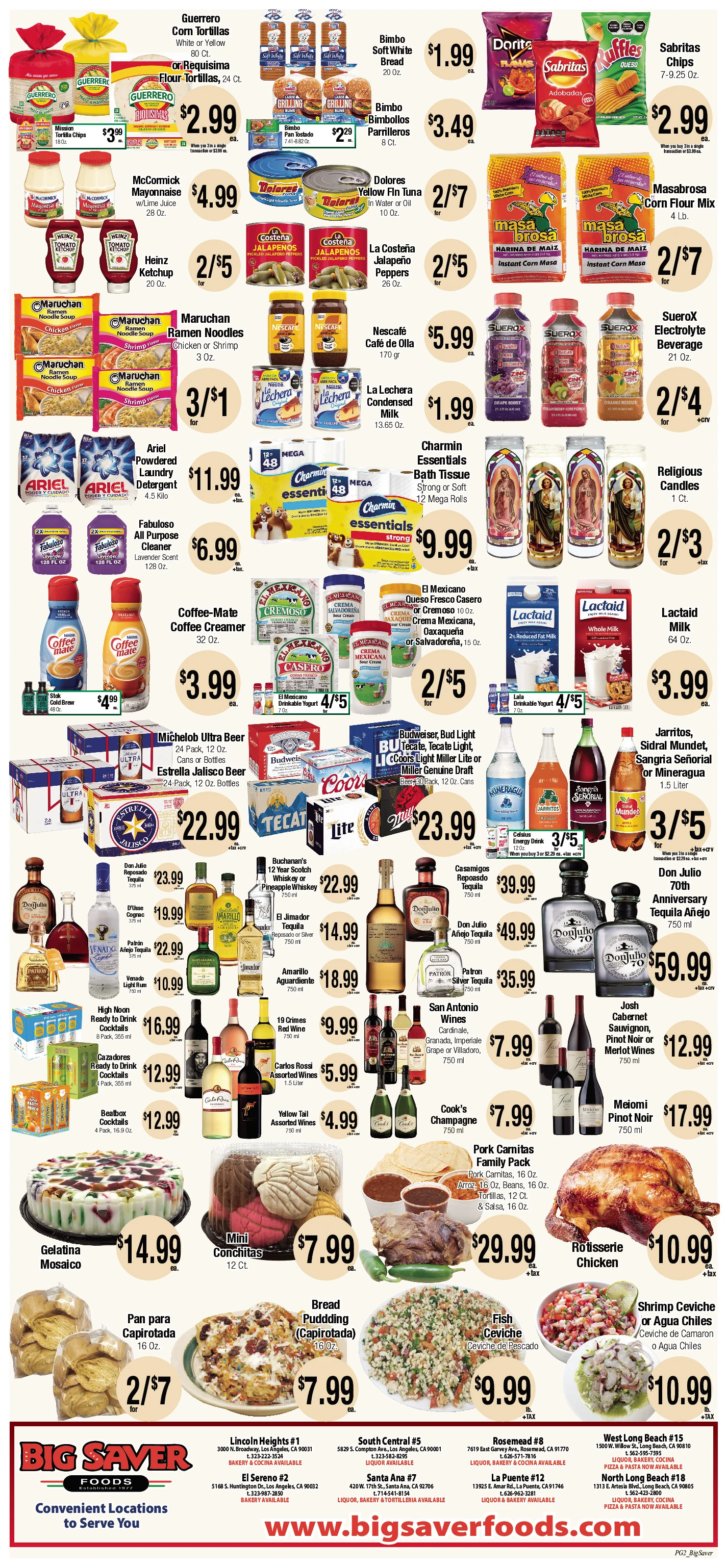 Big Saver Foods weekly ad page 1