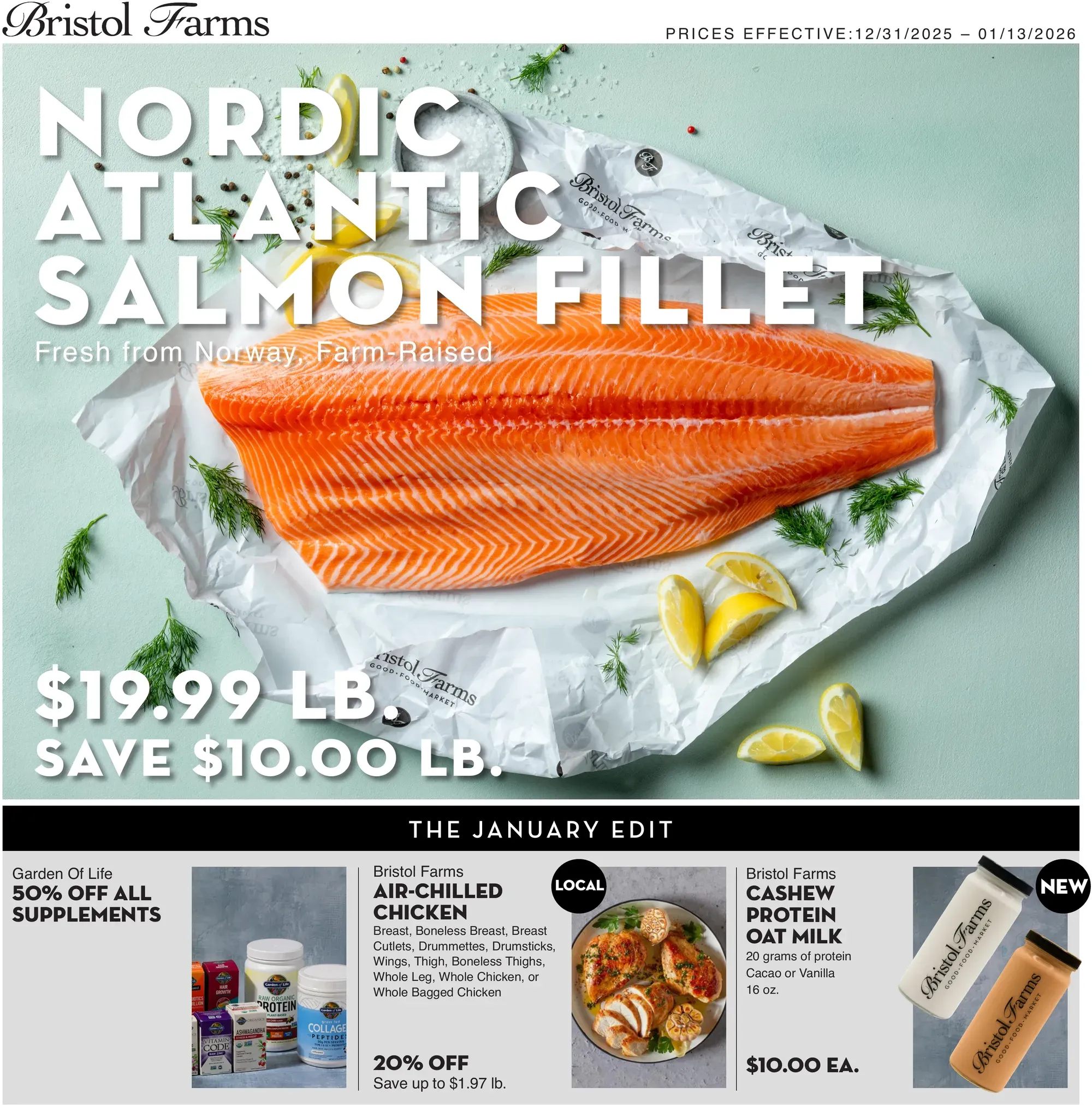 Bristol Farms weekly ad page 1