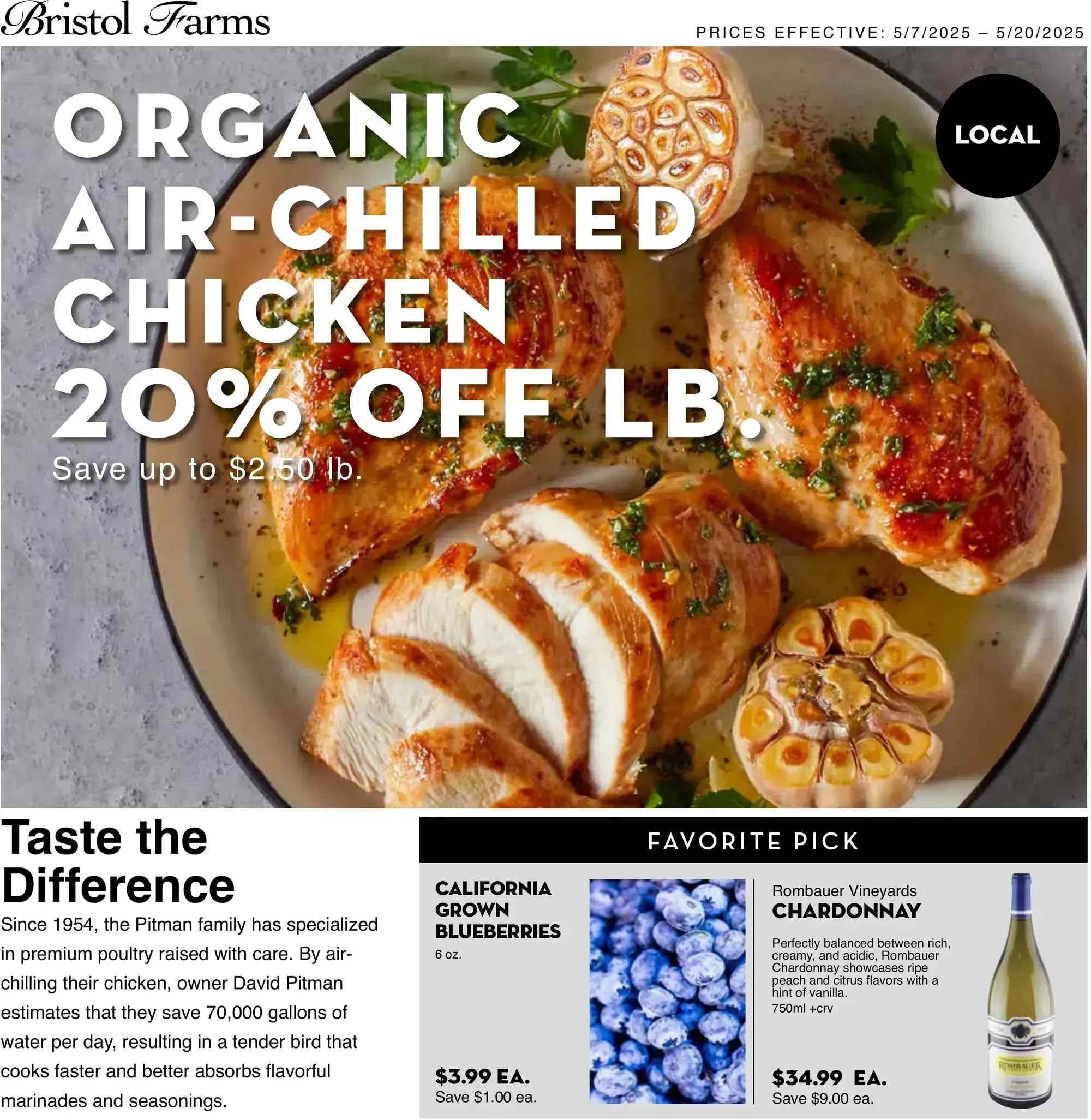 Bristol Farms weekly ad page 1