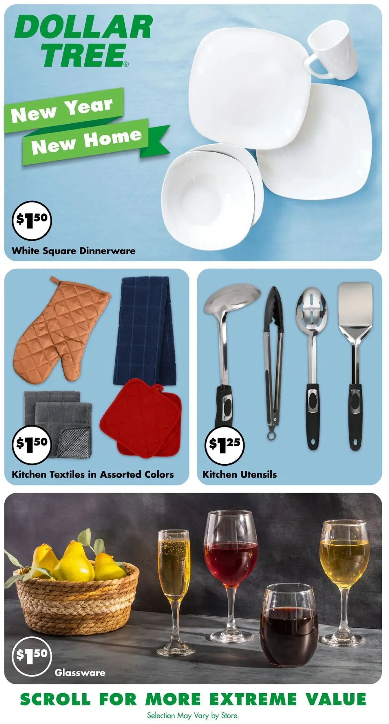 Dollar Tree weekly ad page 1