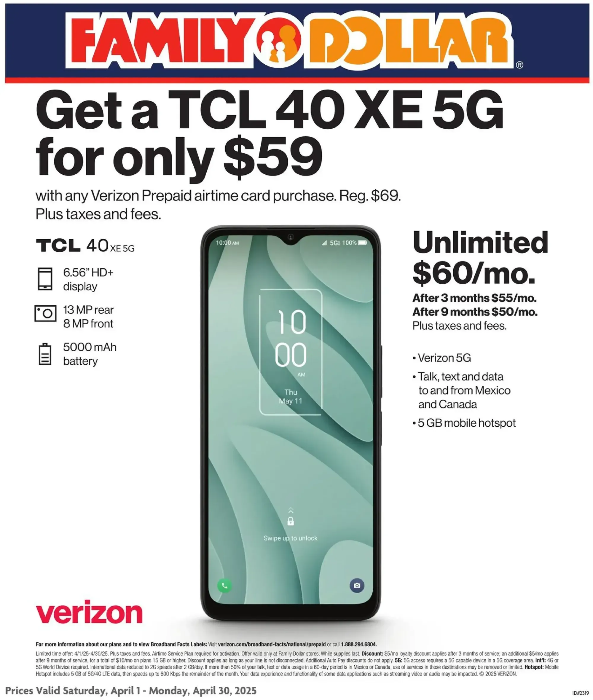 Family Dollar weekly ad page 1