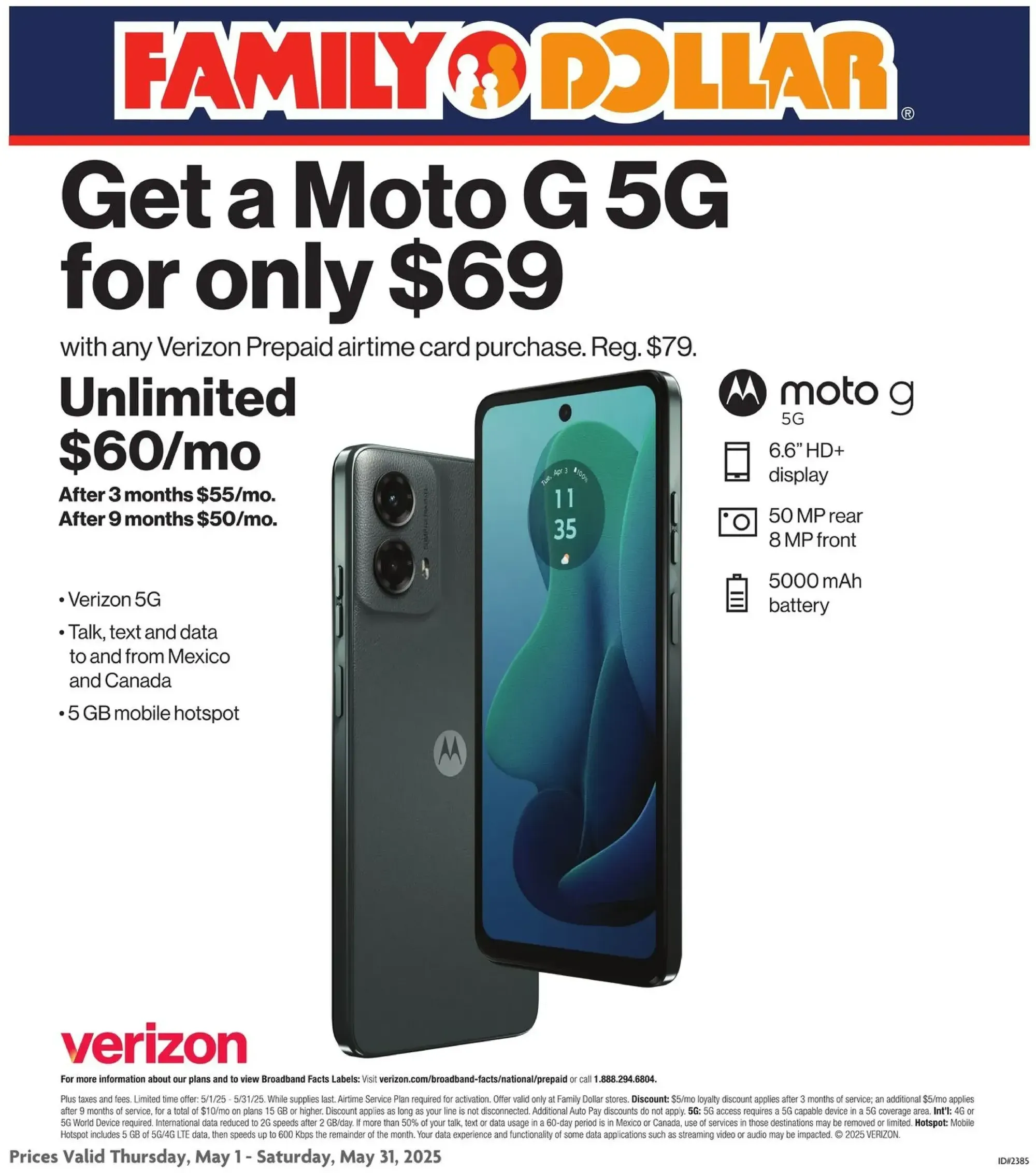 Family Dollar weekly ad page 1