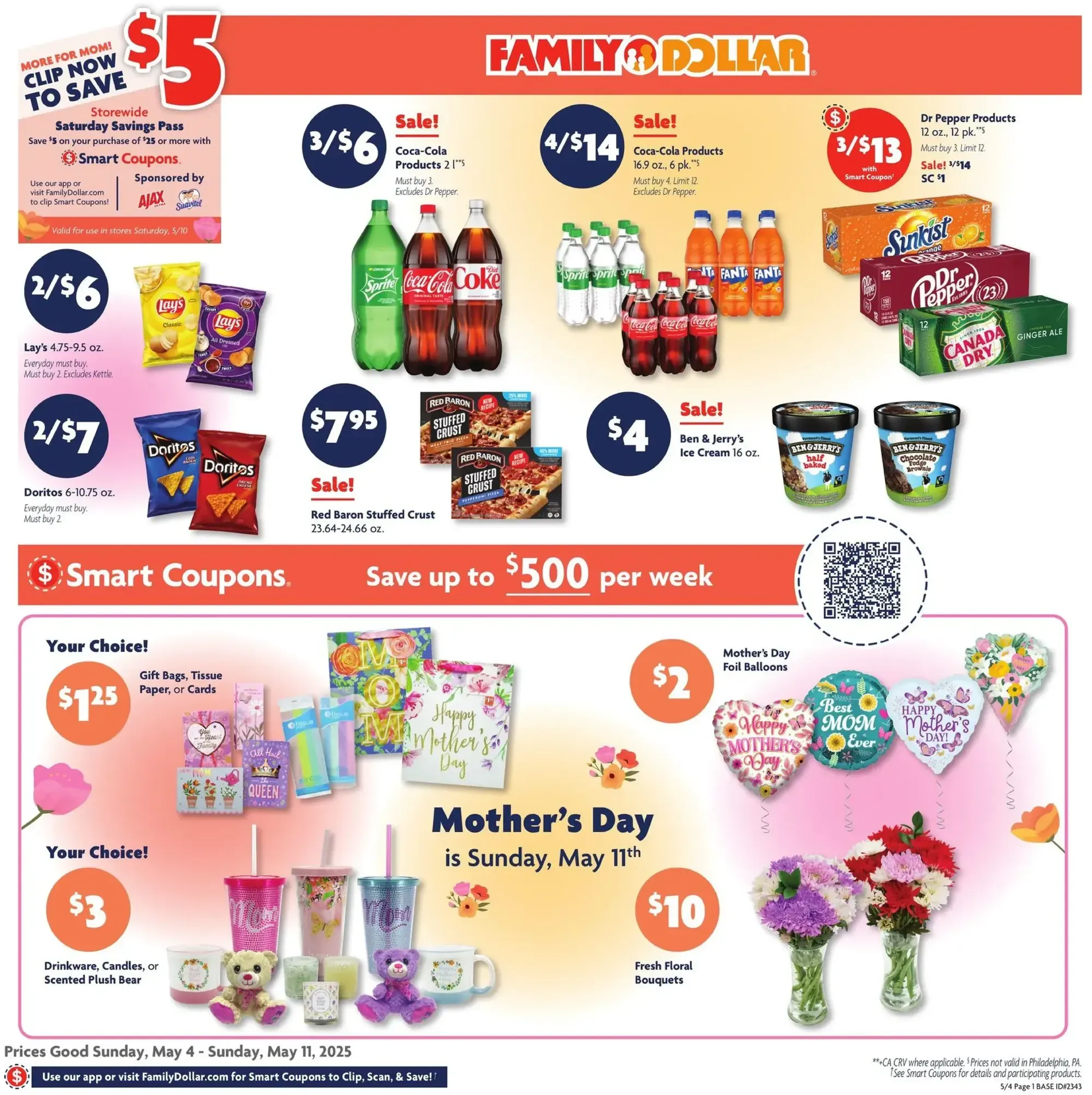 Family Dollar weekly ad page 1