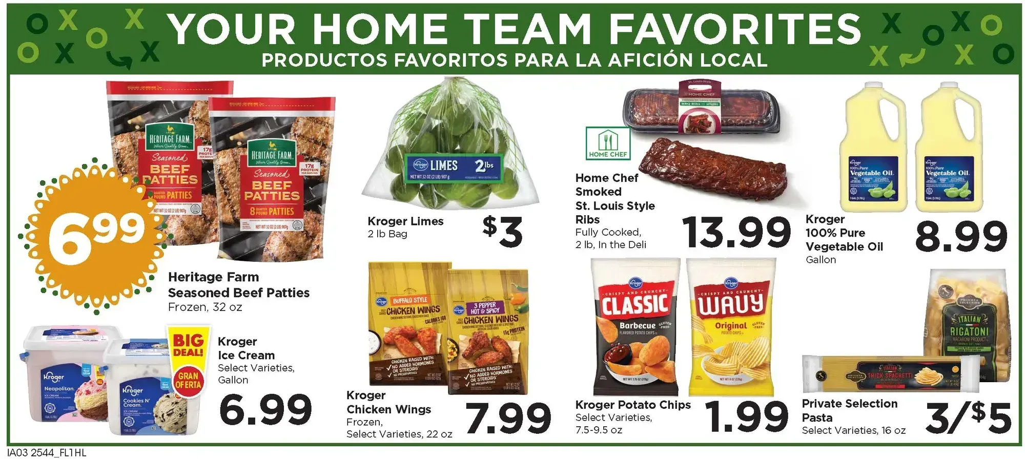 Food 4 Less weekly ad page 1