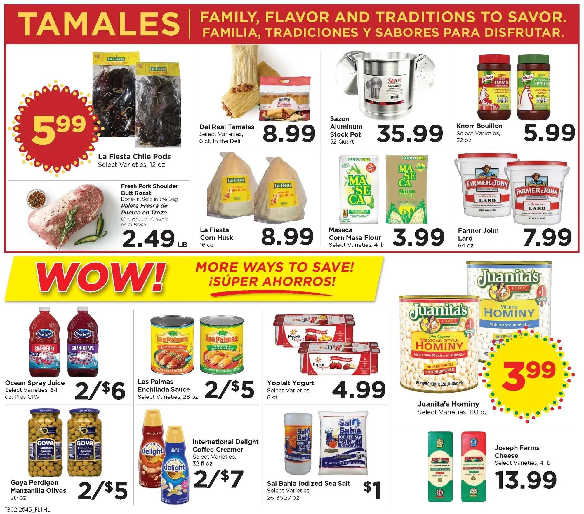 Food 4 Less weekly ad page 1