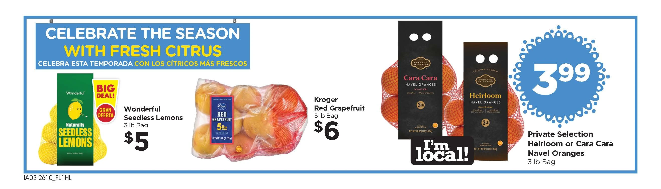 Food 4 Less weekly ad page 1