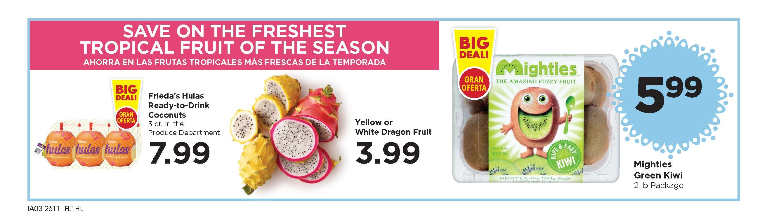 Food 4 Less weekly ad page 1