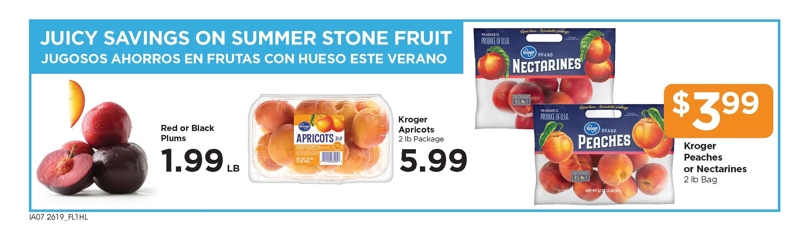 Food 4 Less weekly ad page 1