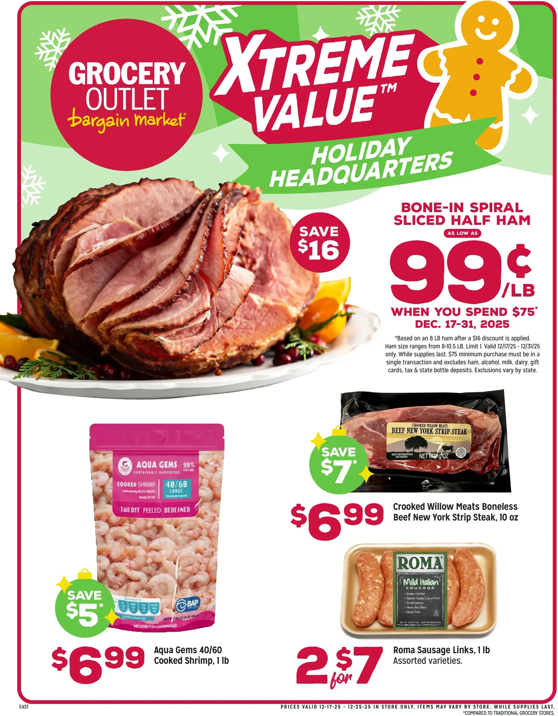 Grocery Outlet weekly ad page 1