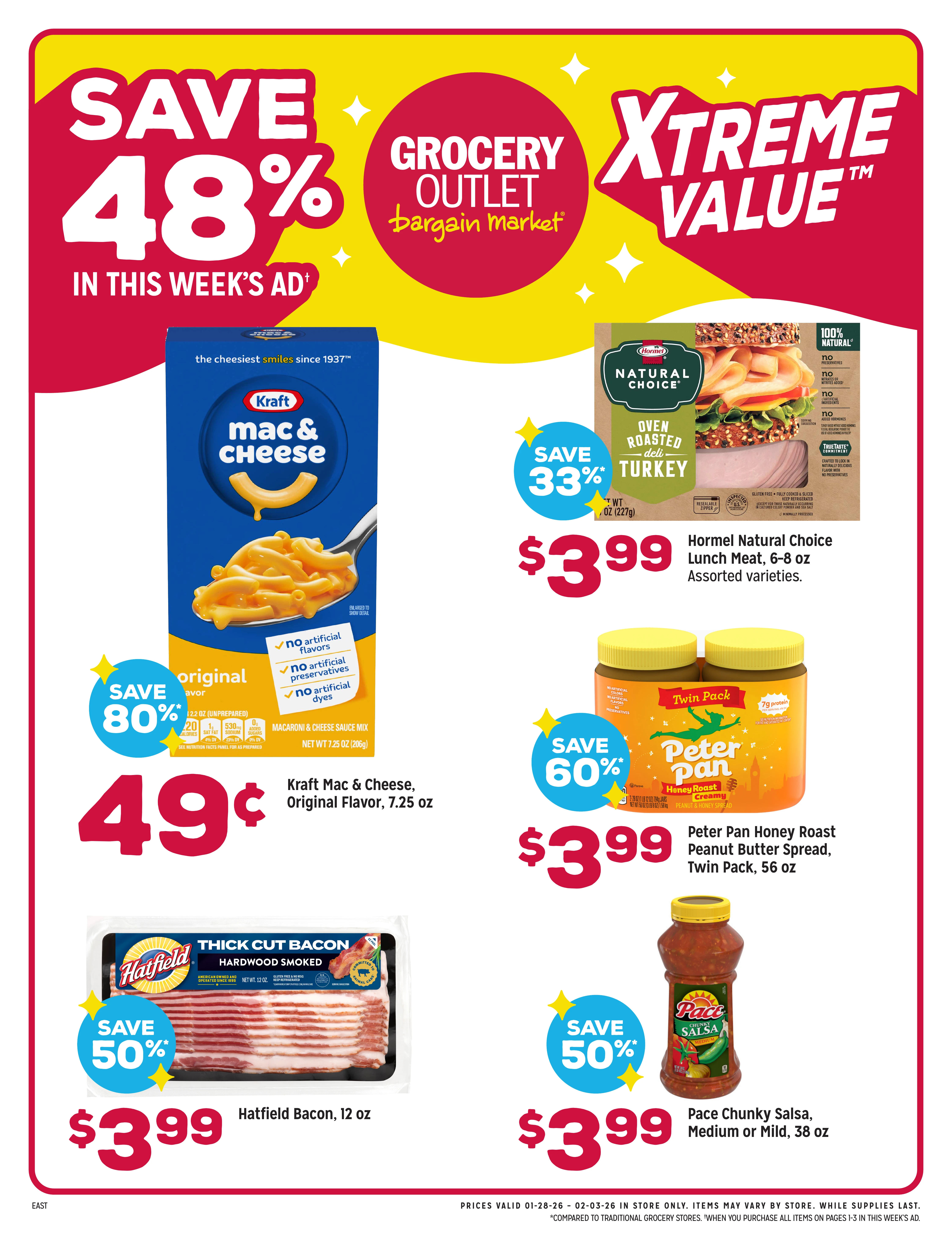 Grocery Outlet weekly ad page 1