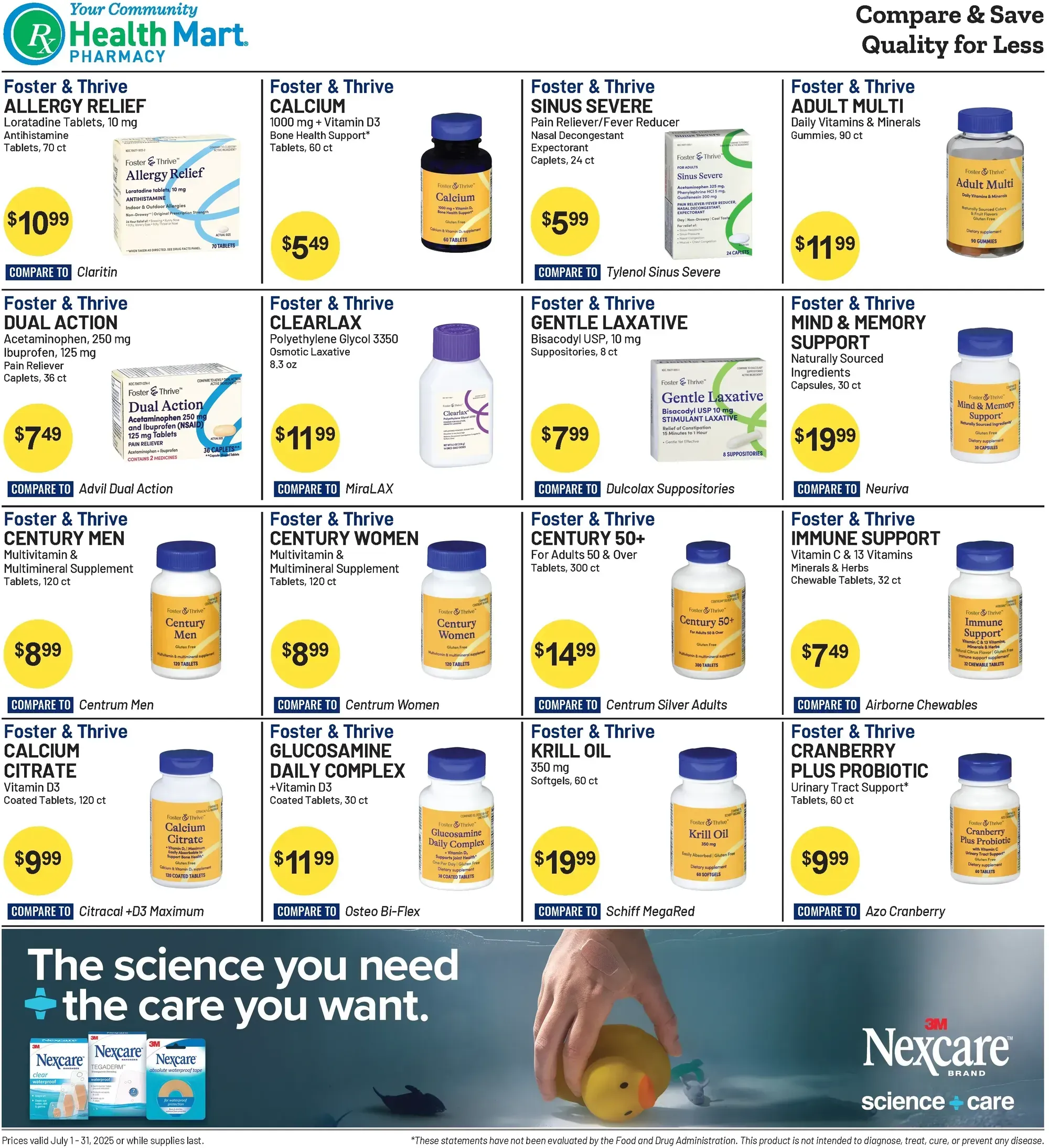 Health Mart Pharmacy weekly ad page 1