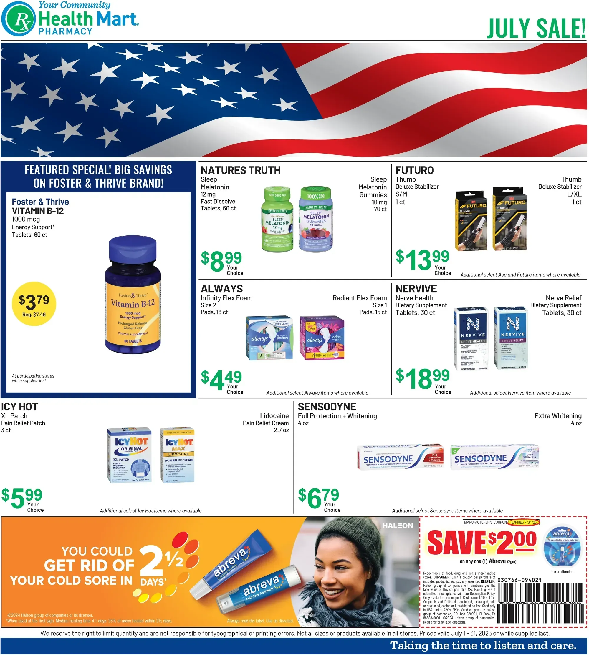 Health Mart Pharmacy weekly ad page 1