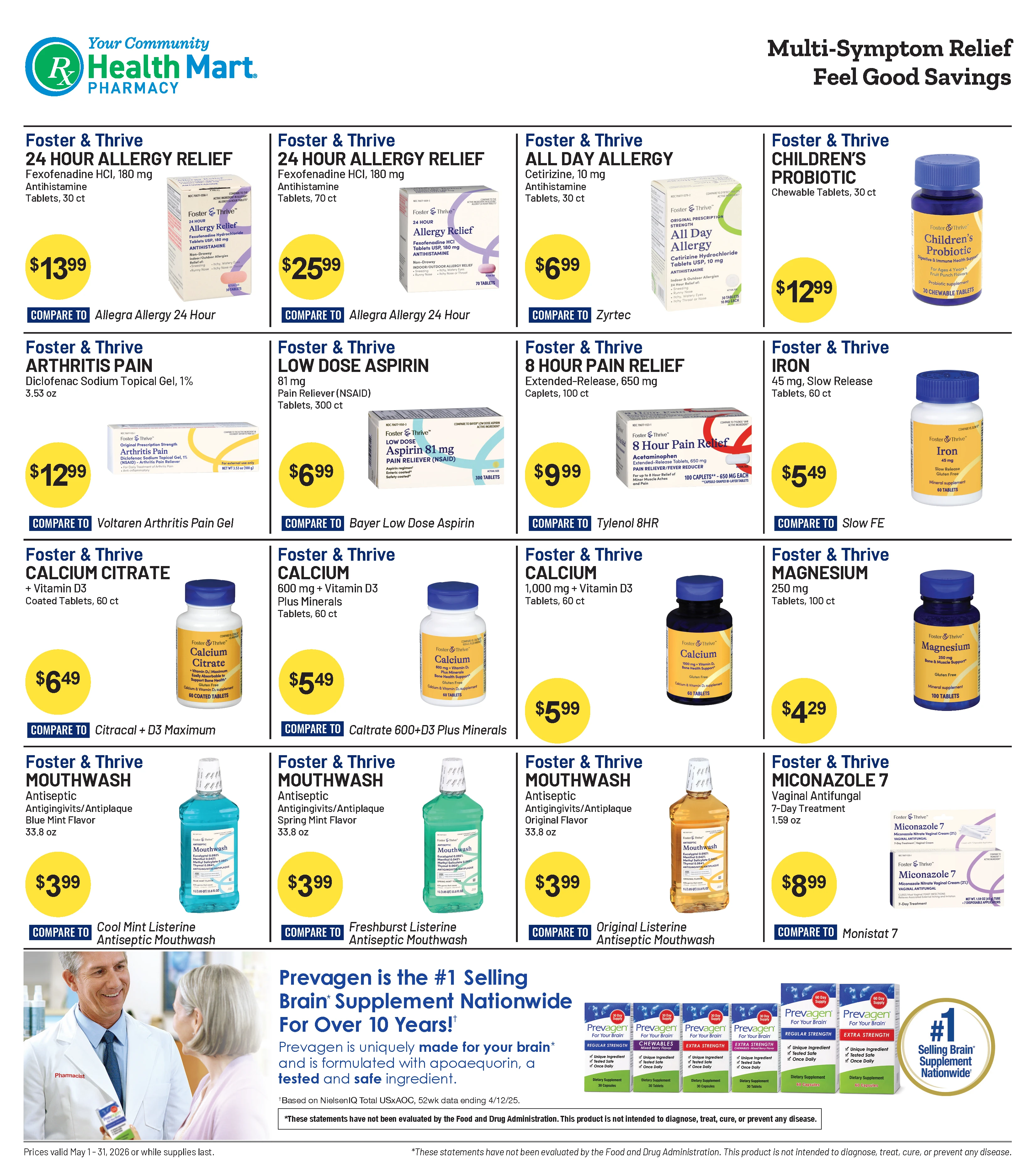 Health Mart Pharmacy weekly ad page 1