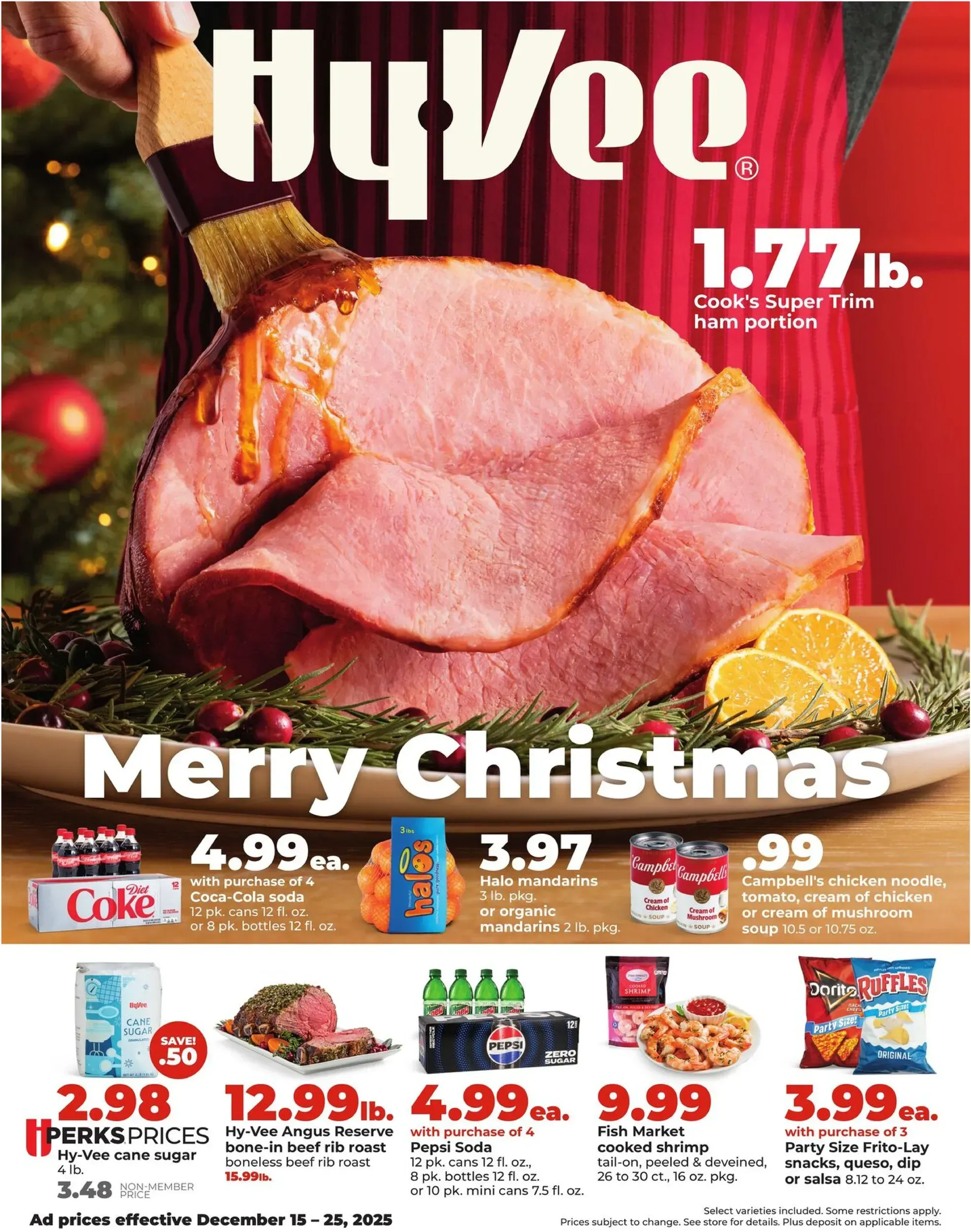 Hyvee weekly ad page 1
