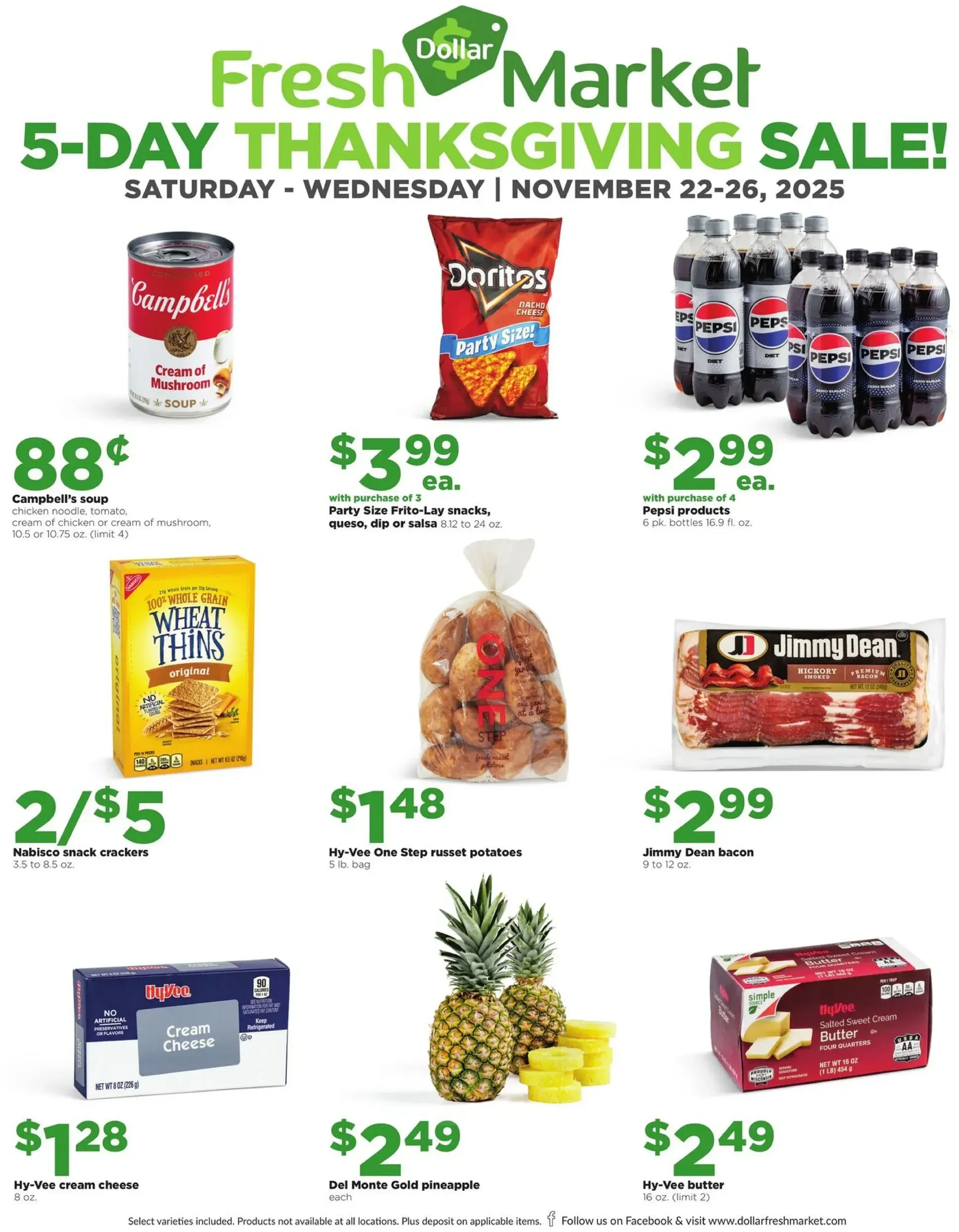 Hyvee weekly ad page 1