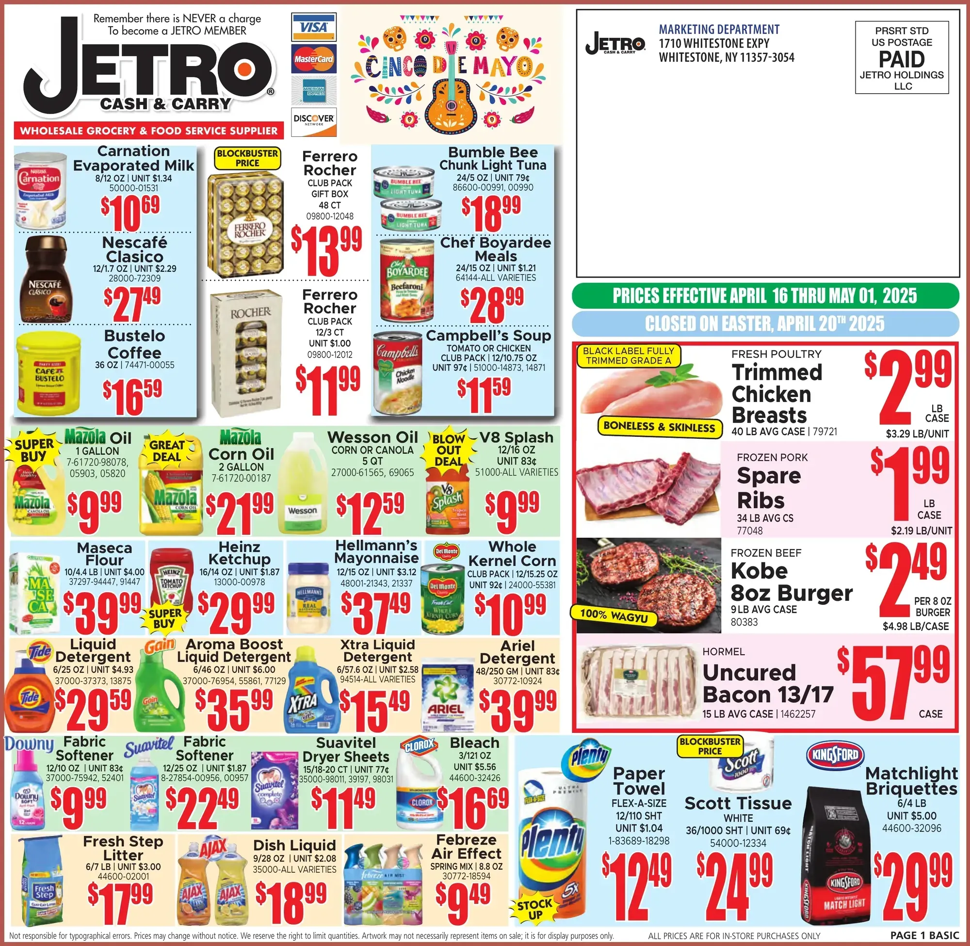 Jetro weekly ad page 1