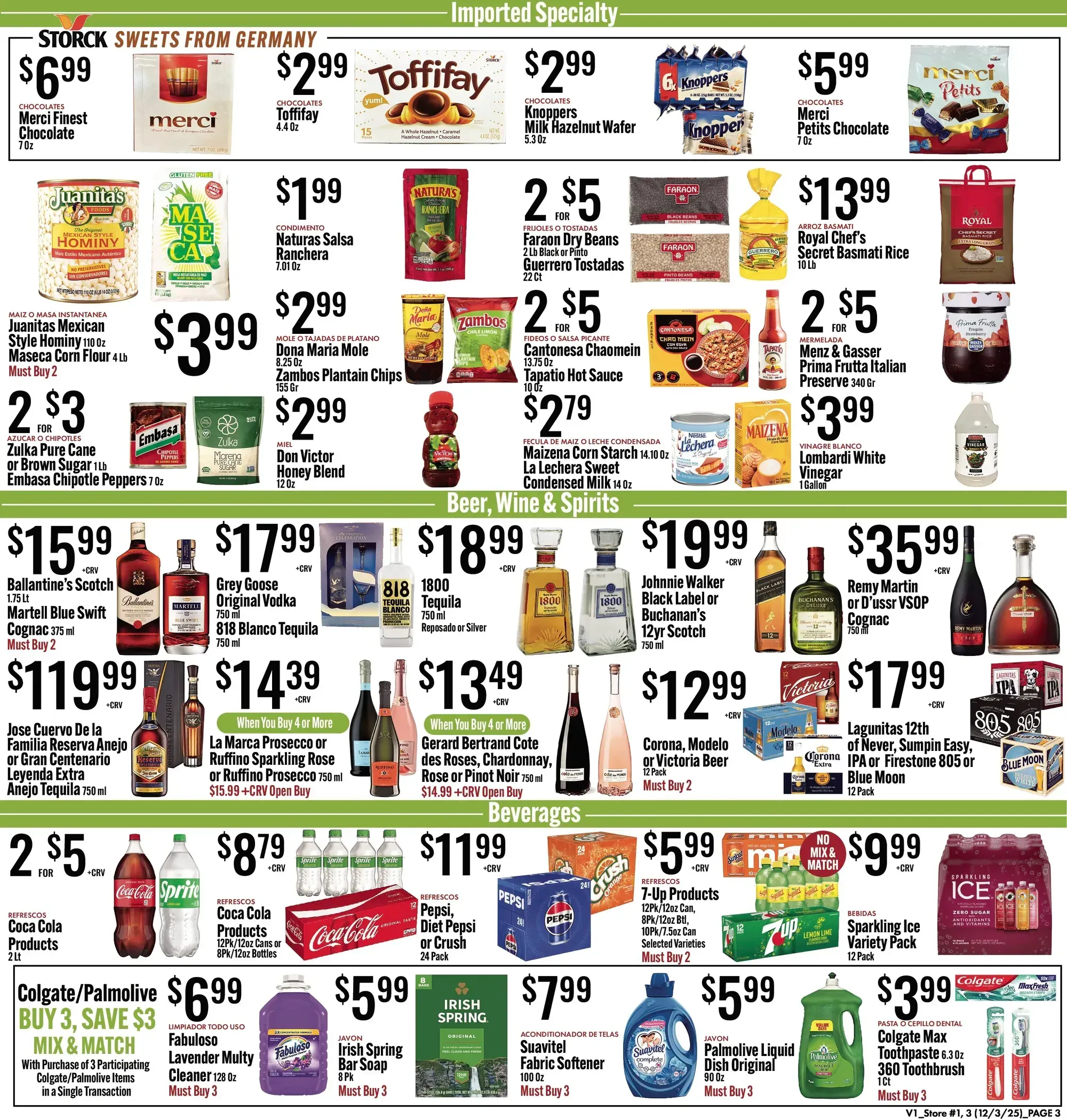 Jons International Marketplace weekly ad page 1