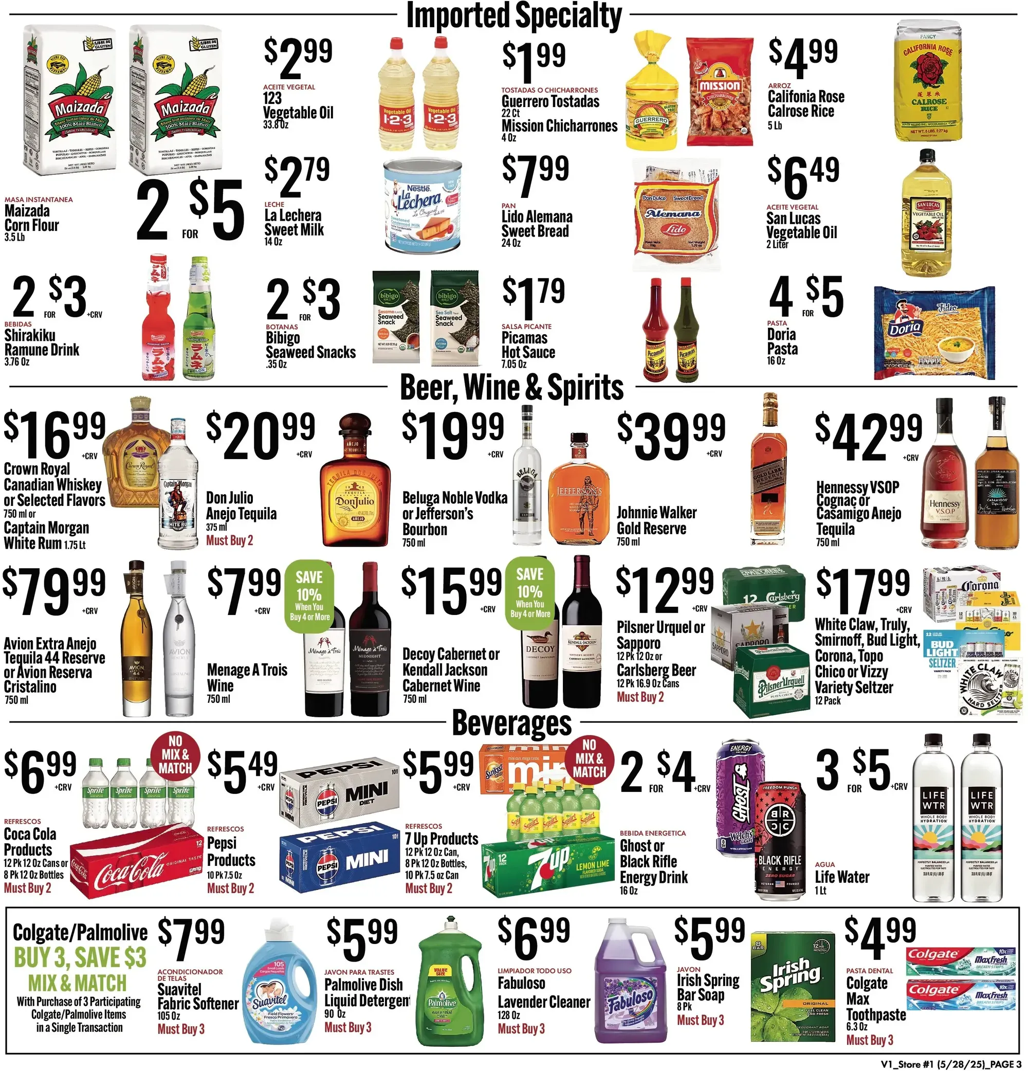 Jons International Marketplace weekly ad page 1