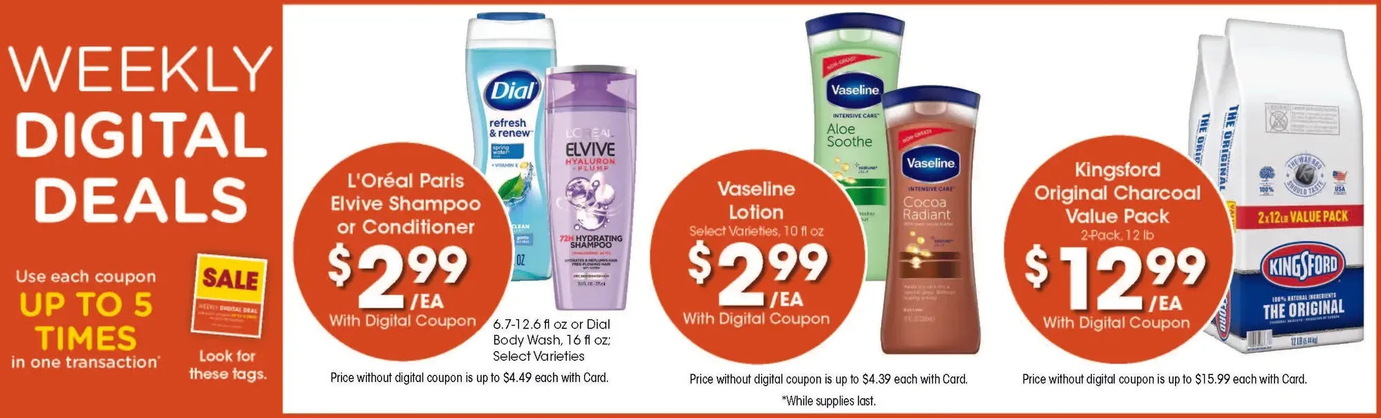 Kroger weekly ad page 1