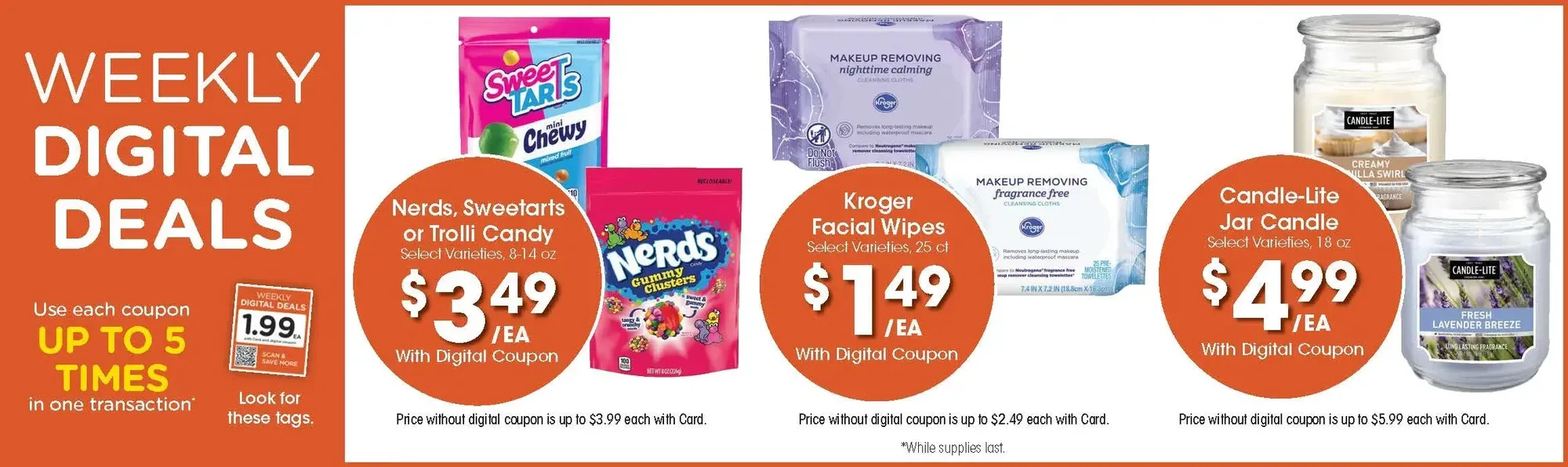 Kroger weekly ad page 1