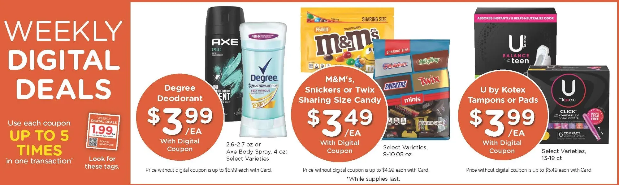 Kroger weekly ad page 1