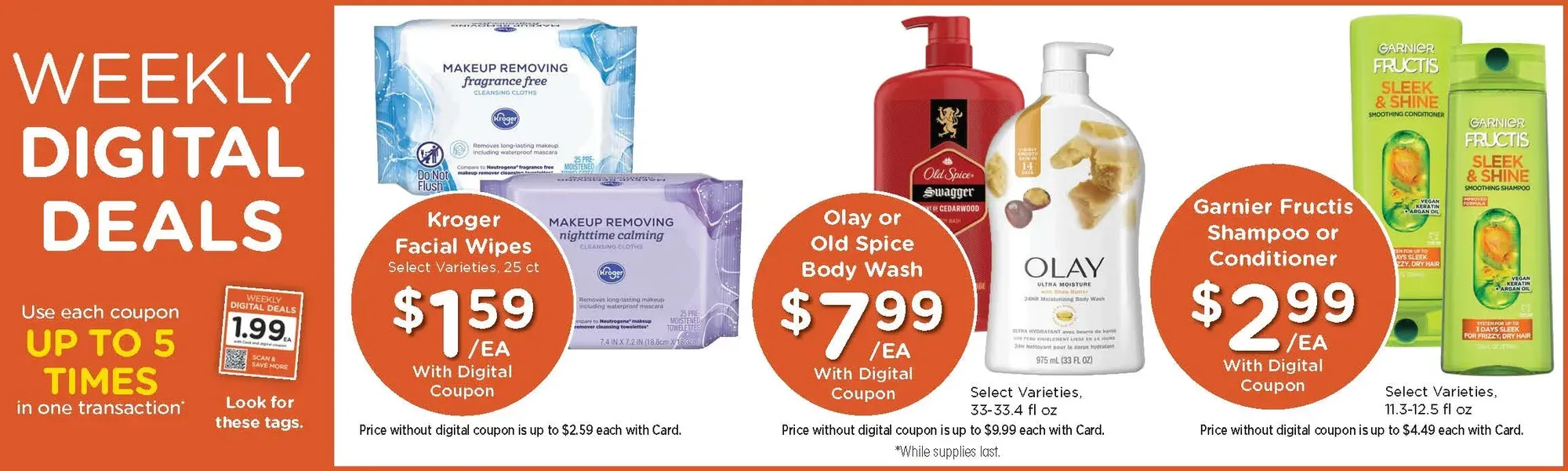 Kroger weekly ad page 1