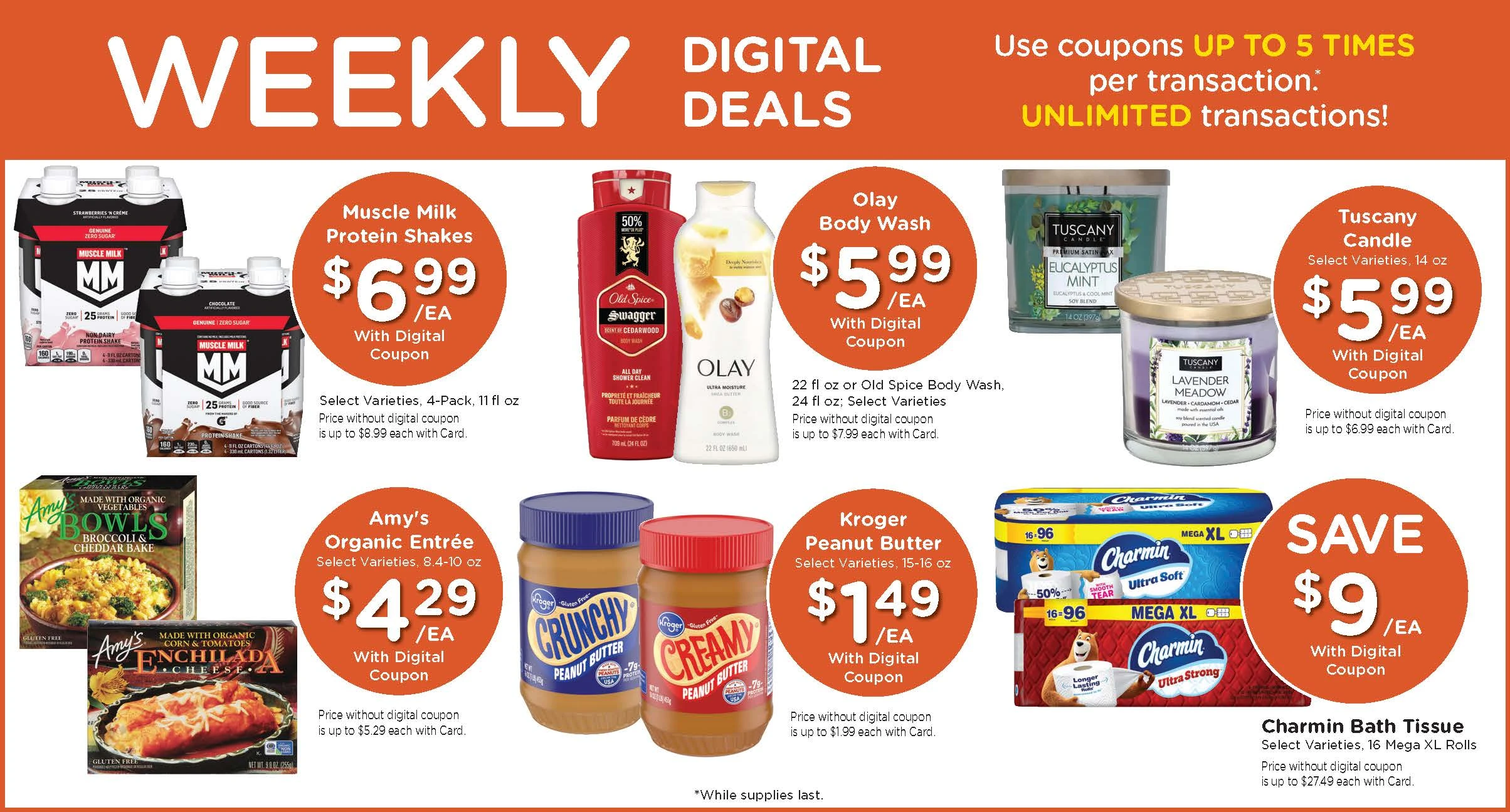 Kroger weekly ad page 1