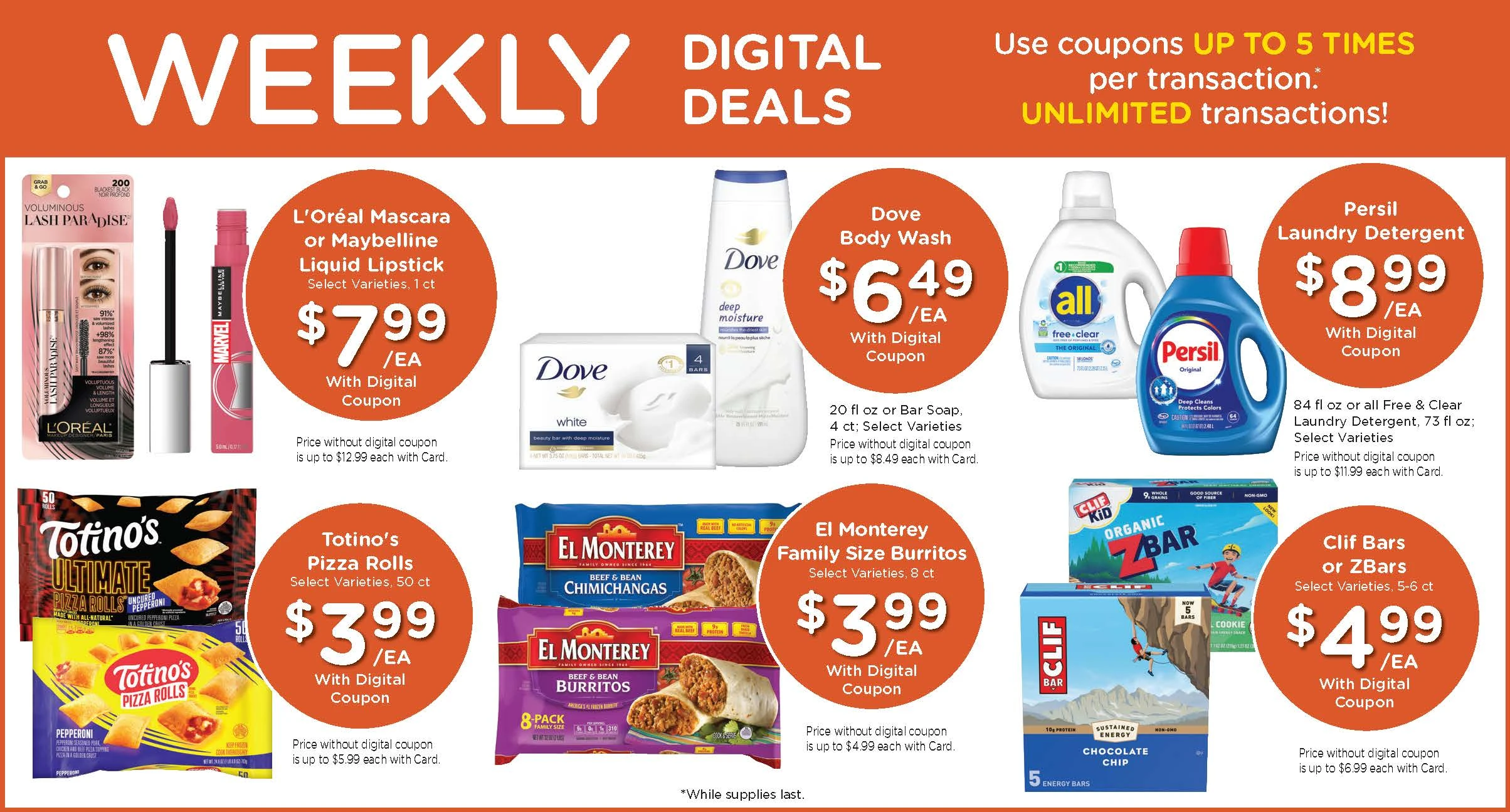 Kroger weekly ad page 1