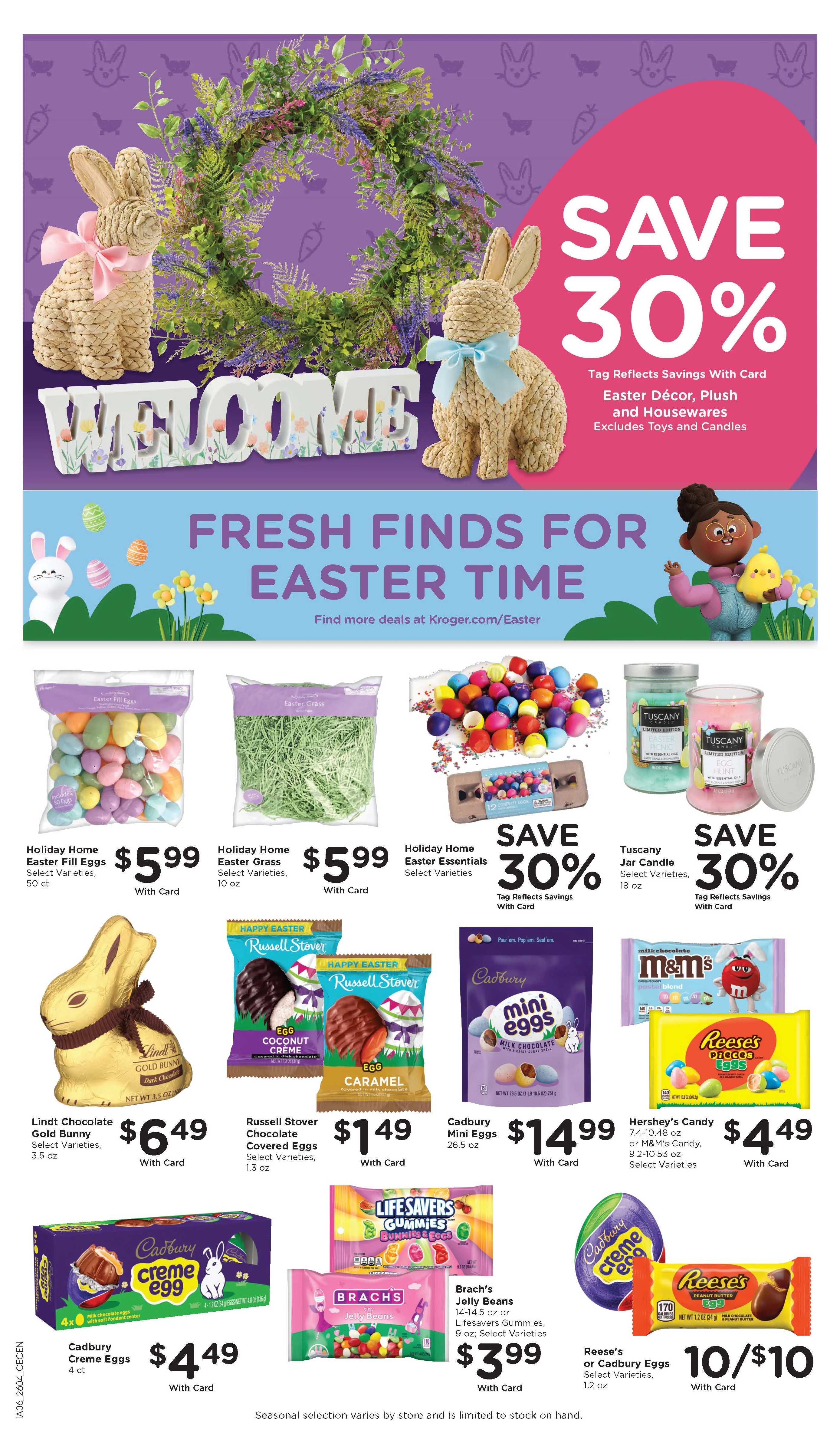Kroger Weekly Ad Page 9