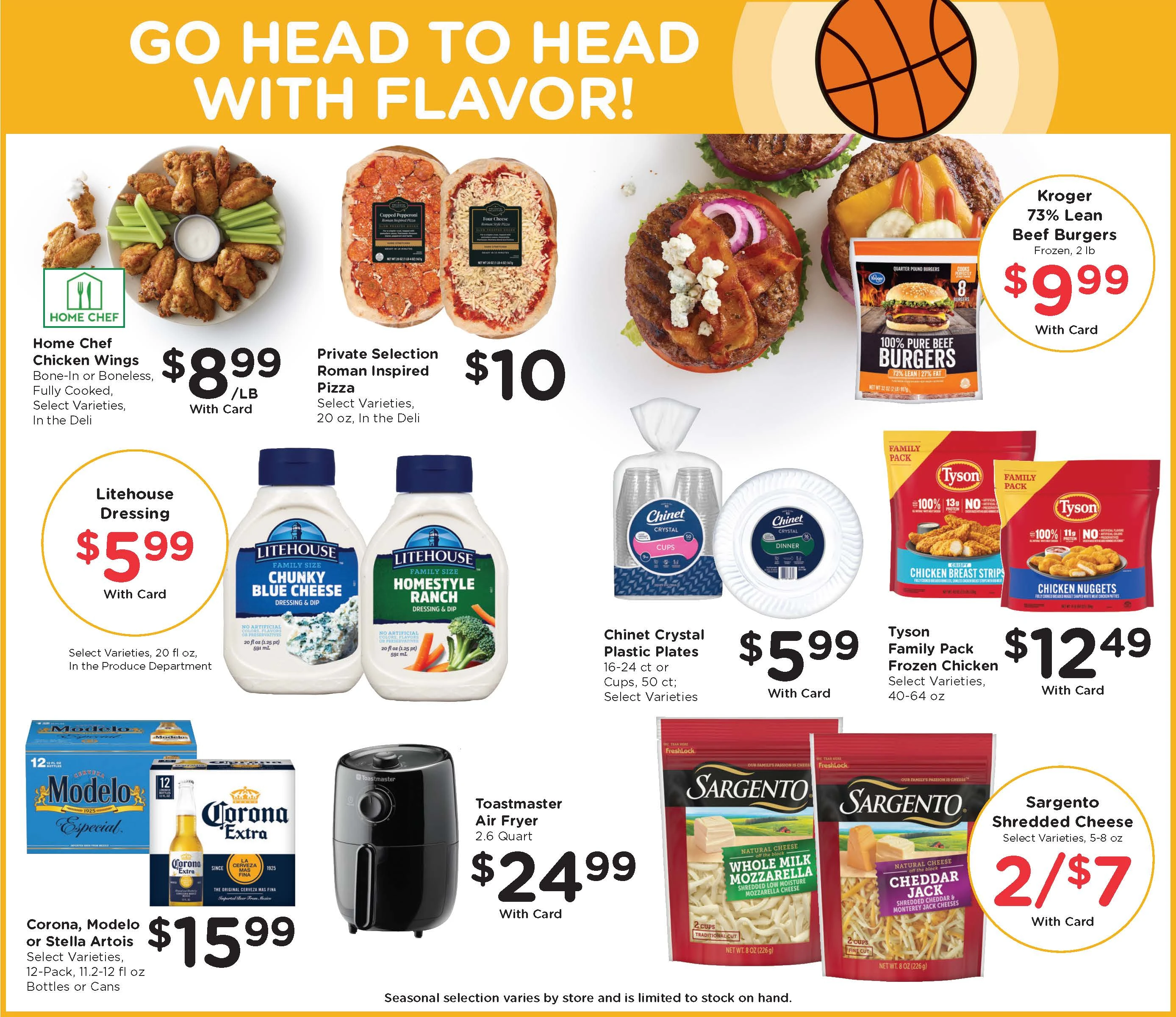 Kroger weekly ad page 1